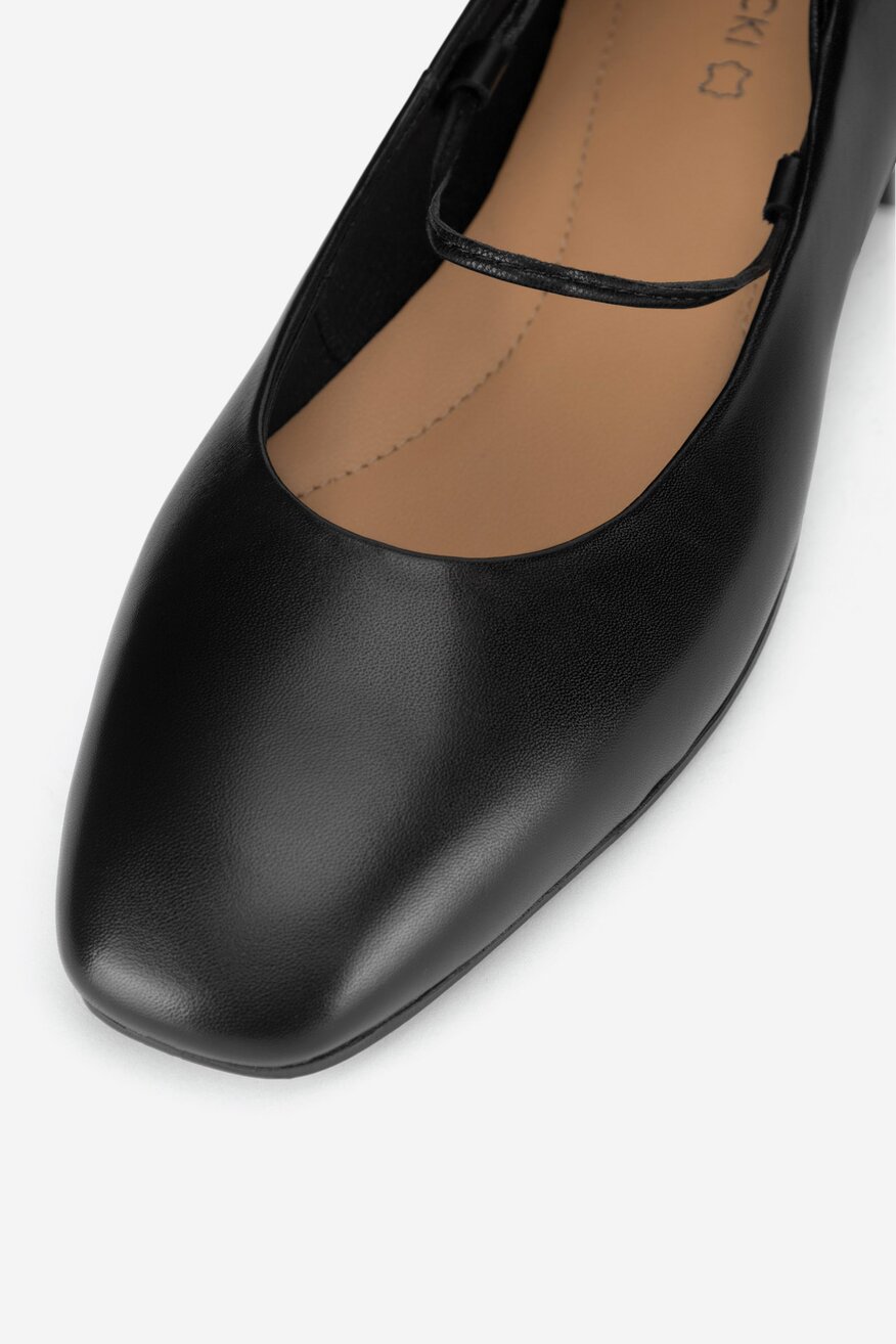 
                Lasocki - Baleriny skórzane - 5905588762003