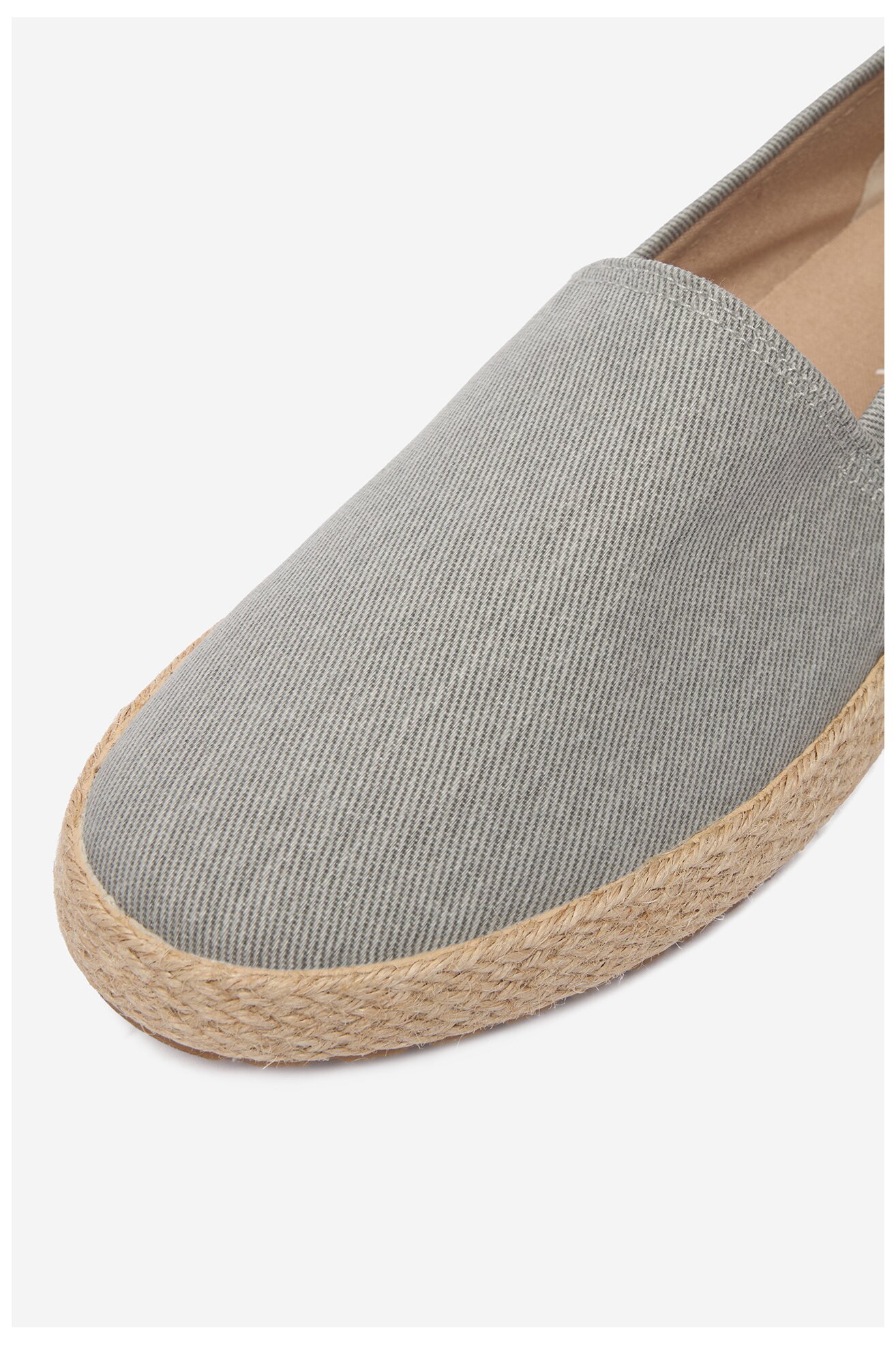 Espadryle NAUTICA CEO-LEADSMAN-02 Szary jasny