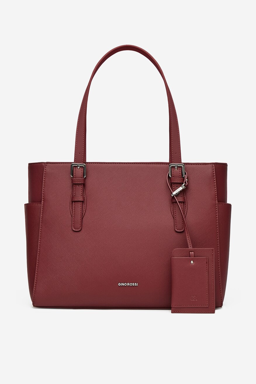 Kézitáska Gino Rossi BORDÓ - 5904862882826