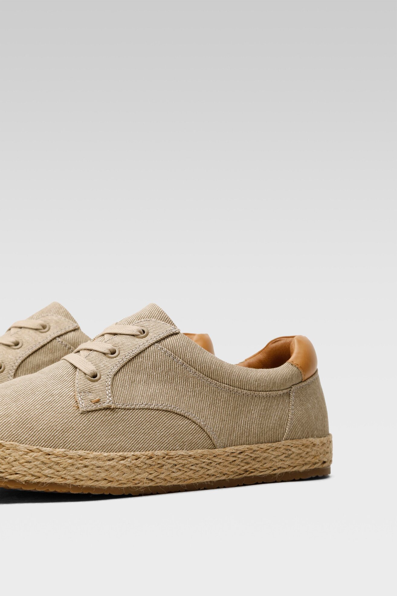 Espadryle OSCAR TAYLOR 121AM0280 Beżowy