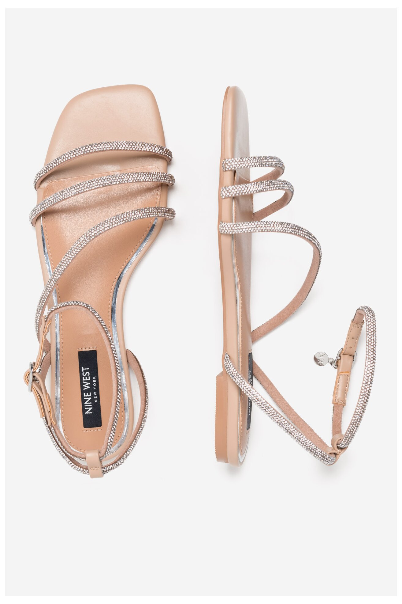 Szandál NINE WEST WFA2766-1 BÉZS