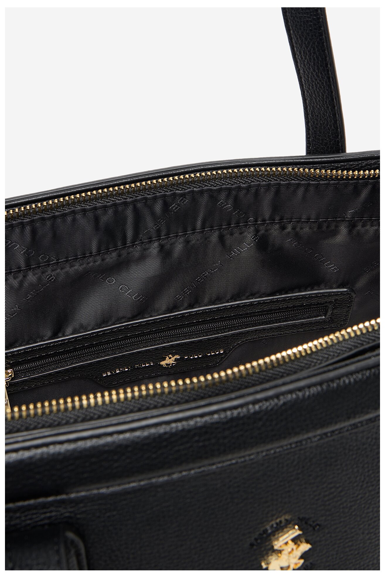 Geantă de mână Beverly Hills Polo Club C-BHPC-L-007-08 NEGRU