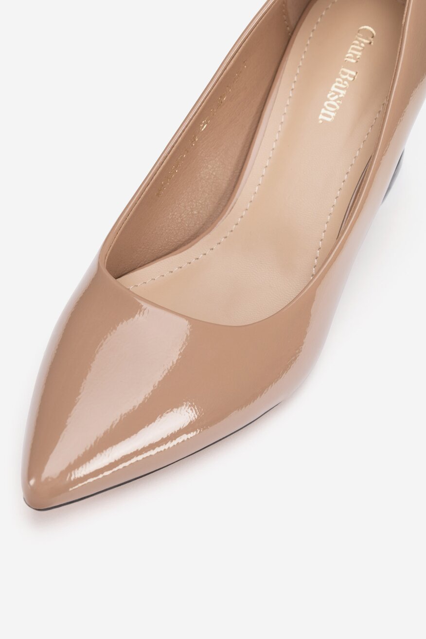 Pantofi cu toc Clara Barson BEJ - 5905588742197