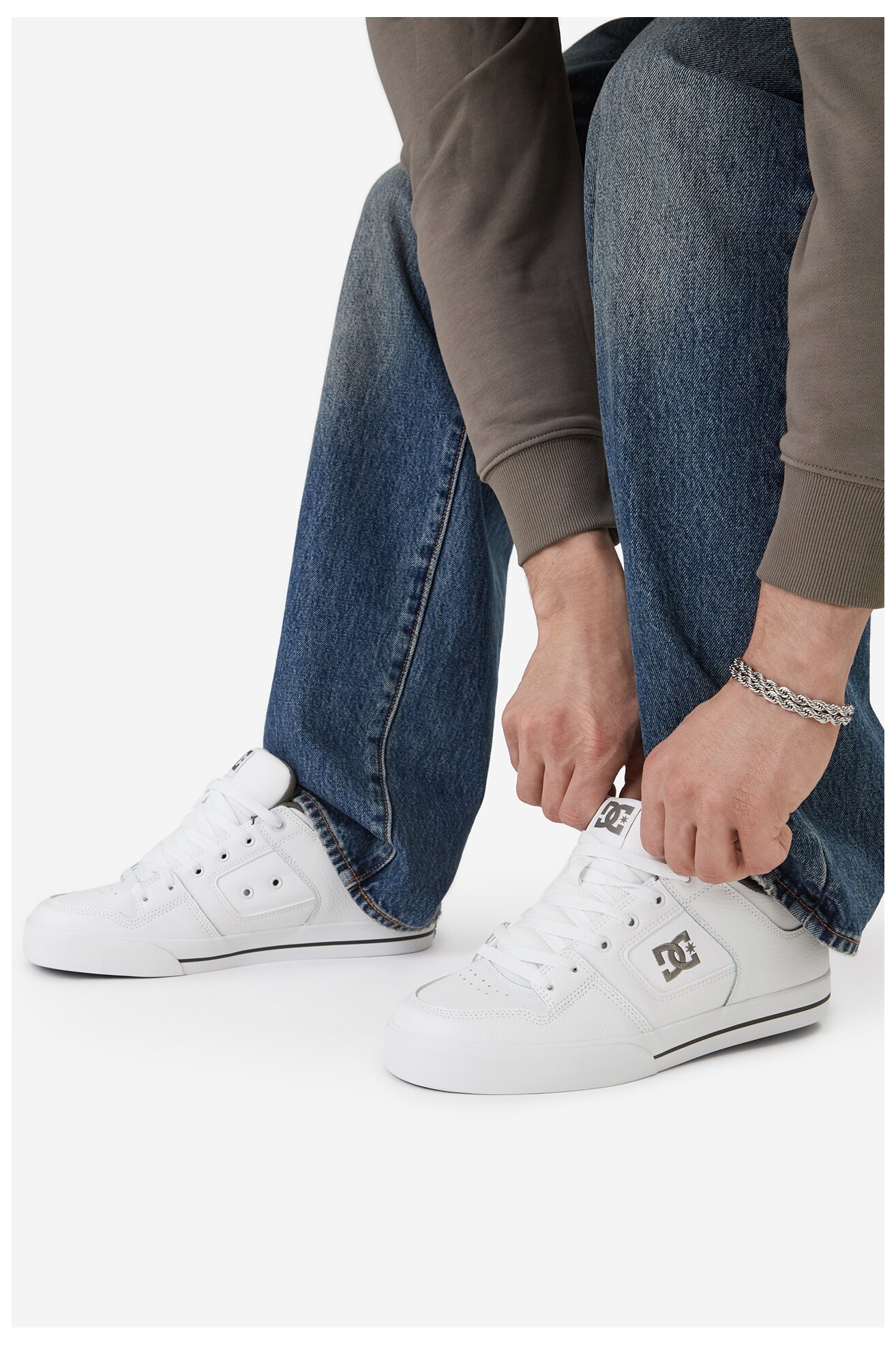 Кросівки спортивні DC Shoes EO-PURE 300660-HBW БІЛИЙ