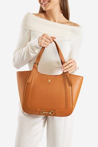 Сумка З Ремінцем Beverly Hills Polo Club BHPC-K-044-06 ВЕРБЛЮЖИЙ