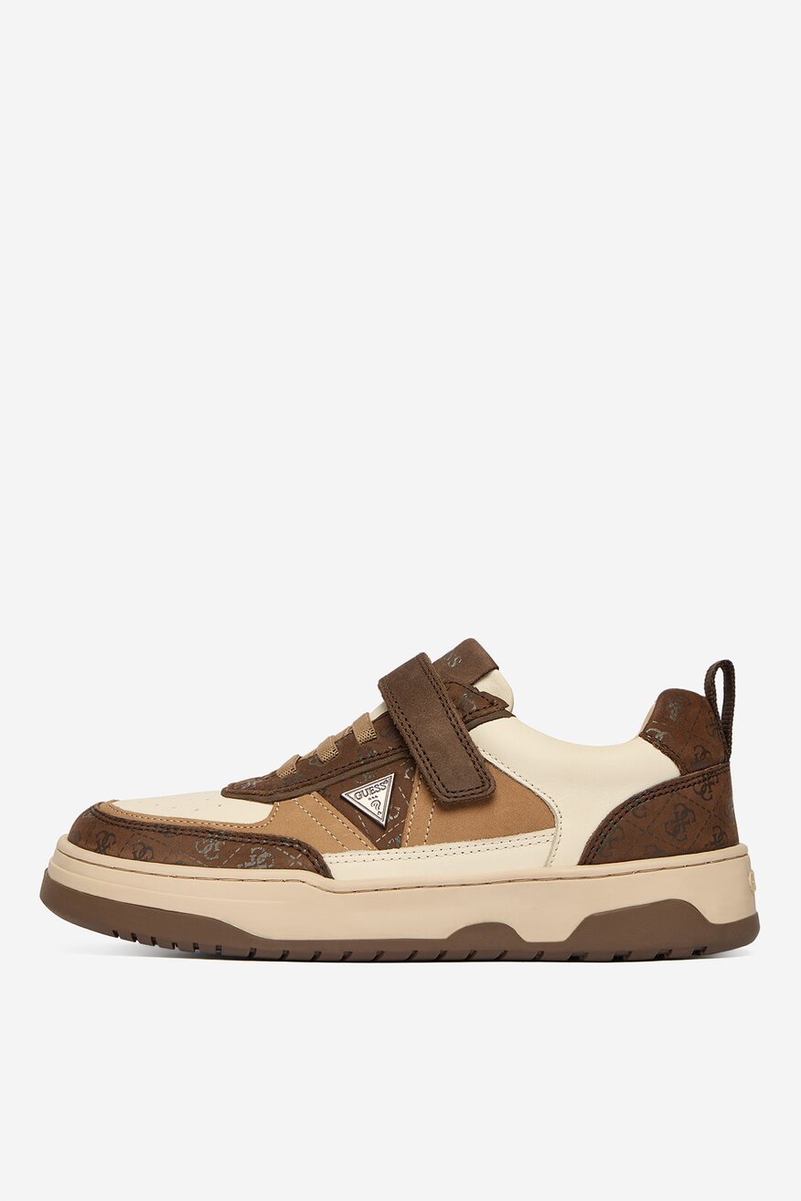 
                GUESS - Sneakersy skórzane - 5906751791257