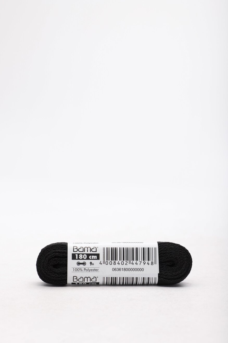 BAMA - Sznurówki do obuwia czarne - 4008402447948