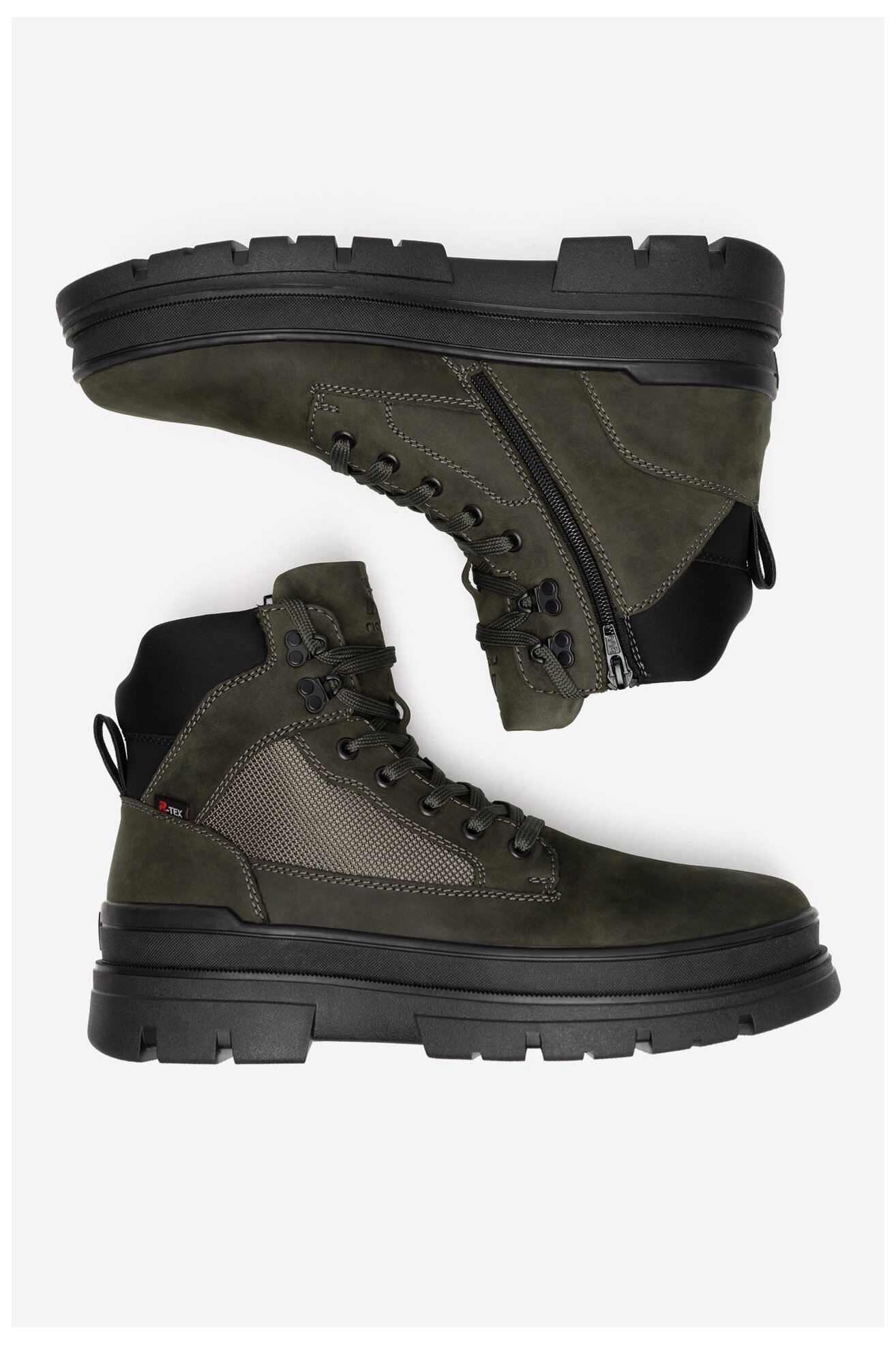 Csizma Rieker Revolution Lifestyle U1270-54 ZÖLD