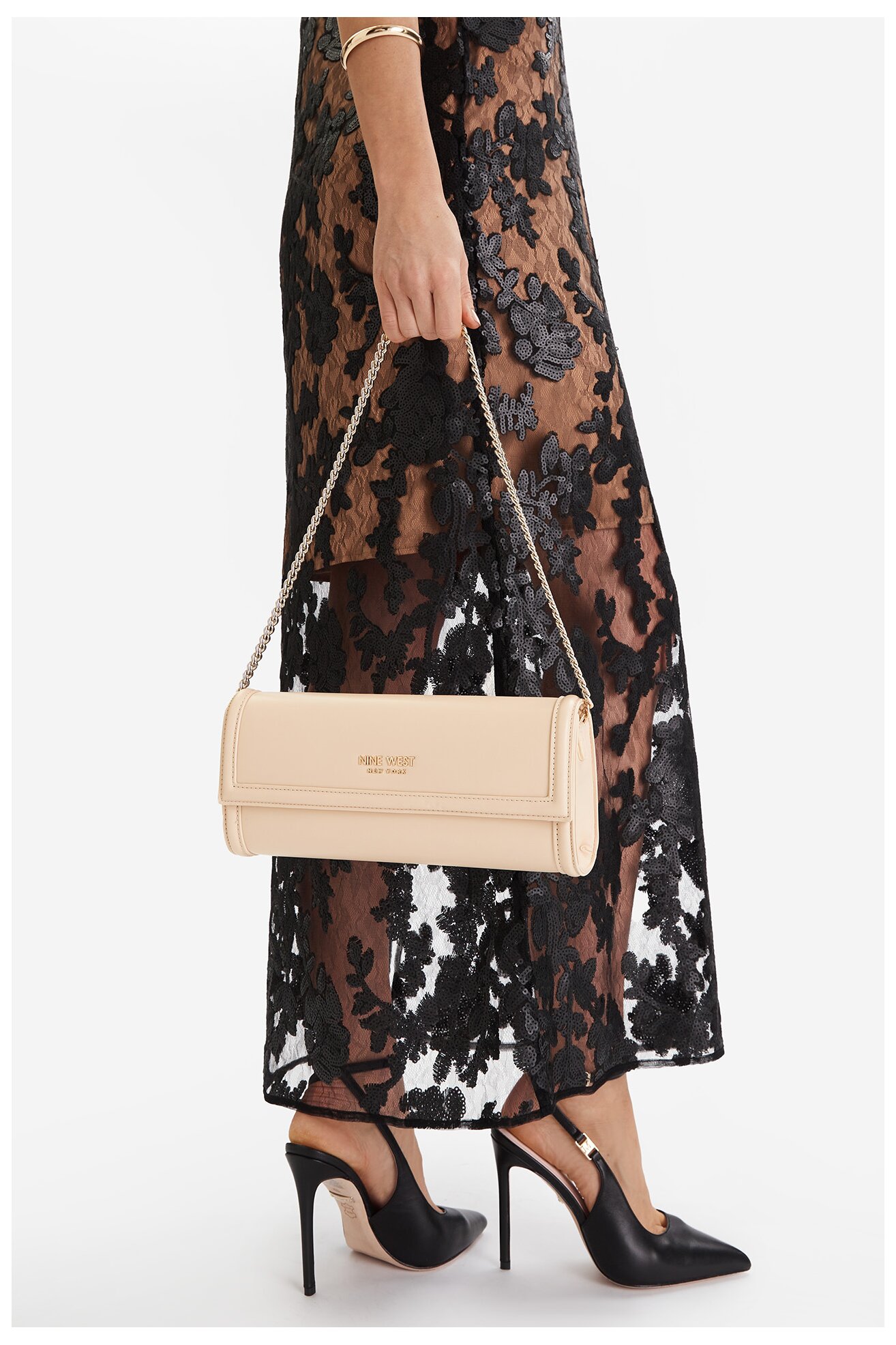 Сумка З Ремінцем NINE WEST EO-GREENE CHARM-LDA8374 ІВОРИ