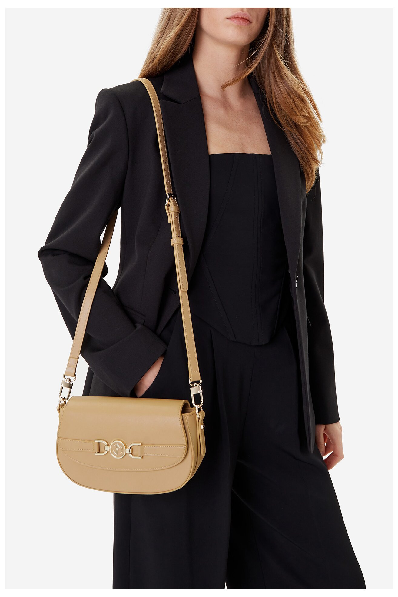 Дамска чанта EVA MINGE EO-ALLISON-KY158 БЕЖОВ