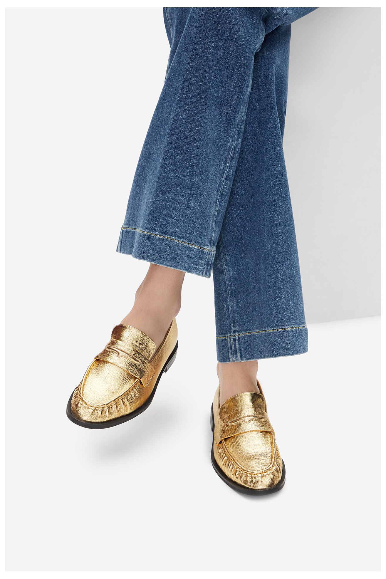 Mokasyn Badura LILAC-SLT152SK Złoty