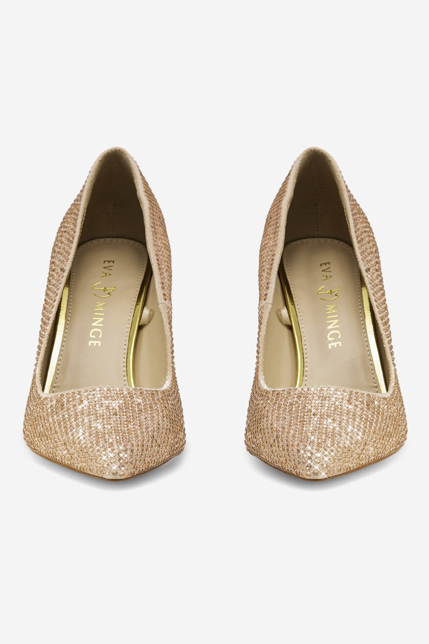 
                EVA MINGE - Szpilki skórzane - 5905588290063