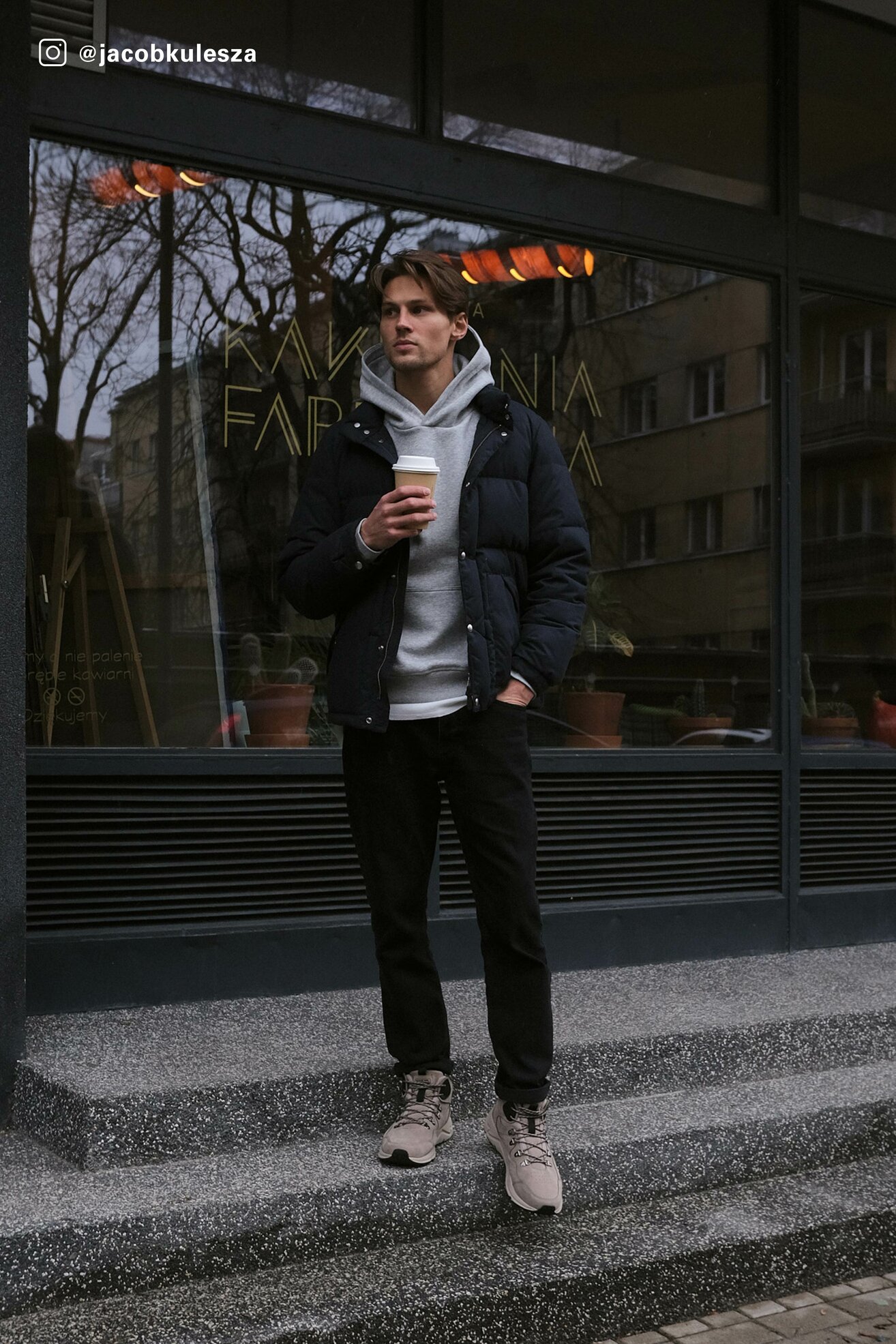 Bluza Sprandi AW21-BJM017 Szary jasny