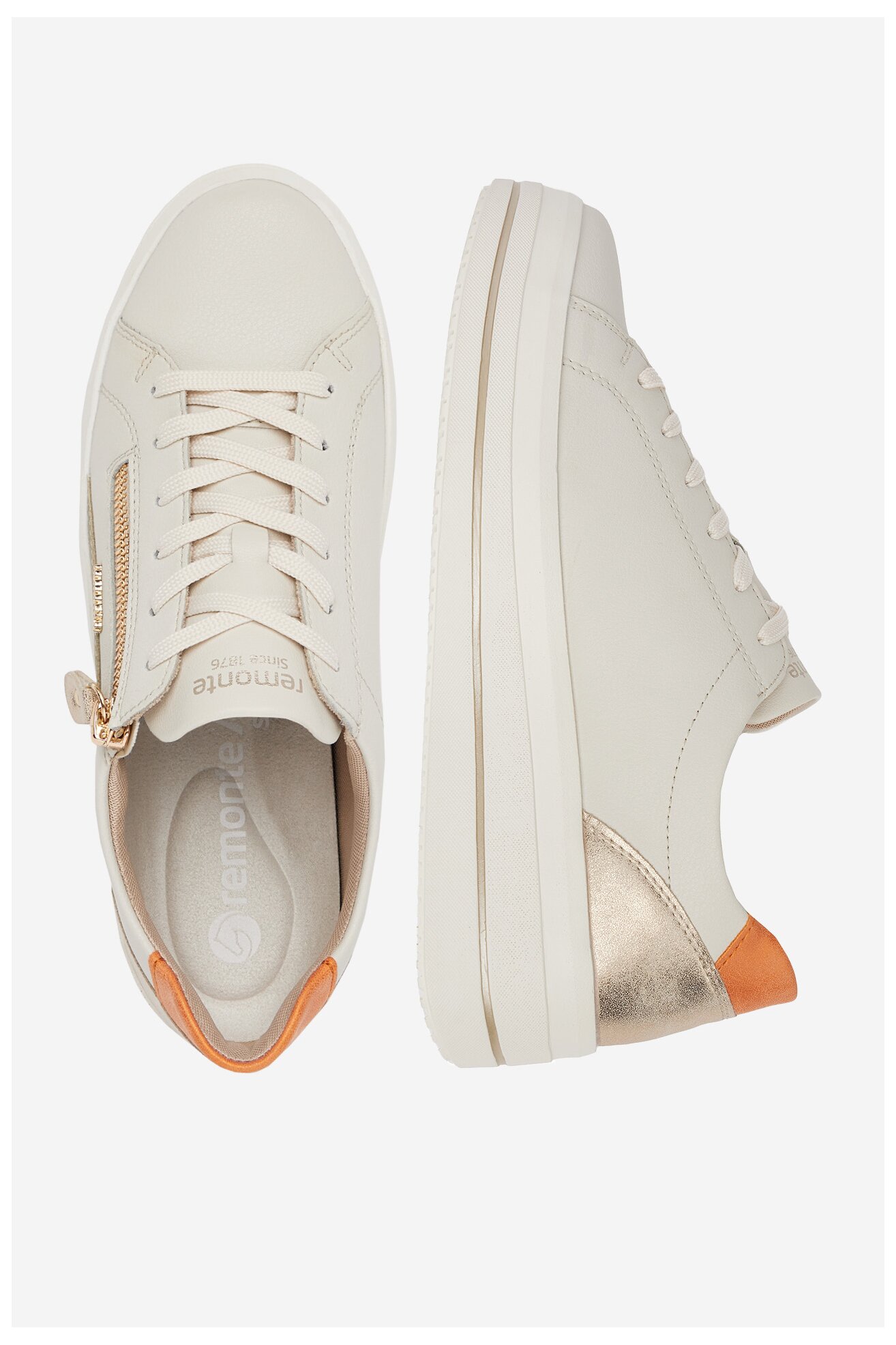 Sneakers Remonte CEO-D1C01-81 Biały