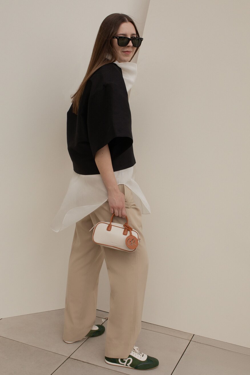 
                Gino Rossi - Torebka skórzana biała - 5903698770307