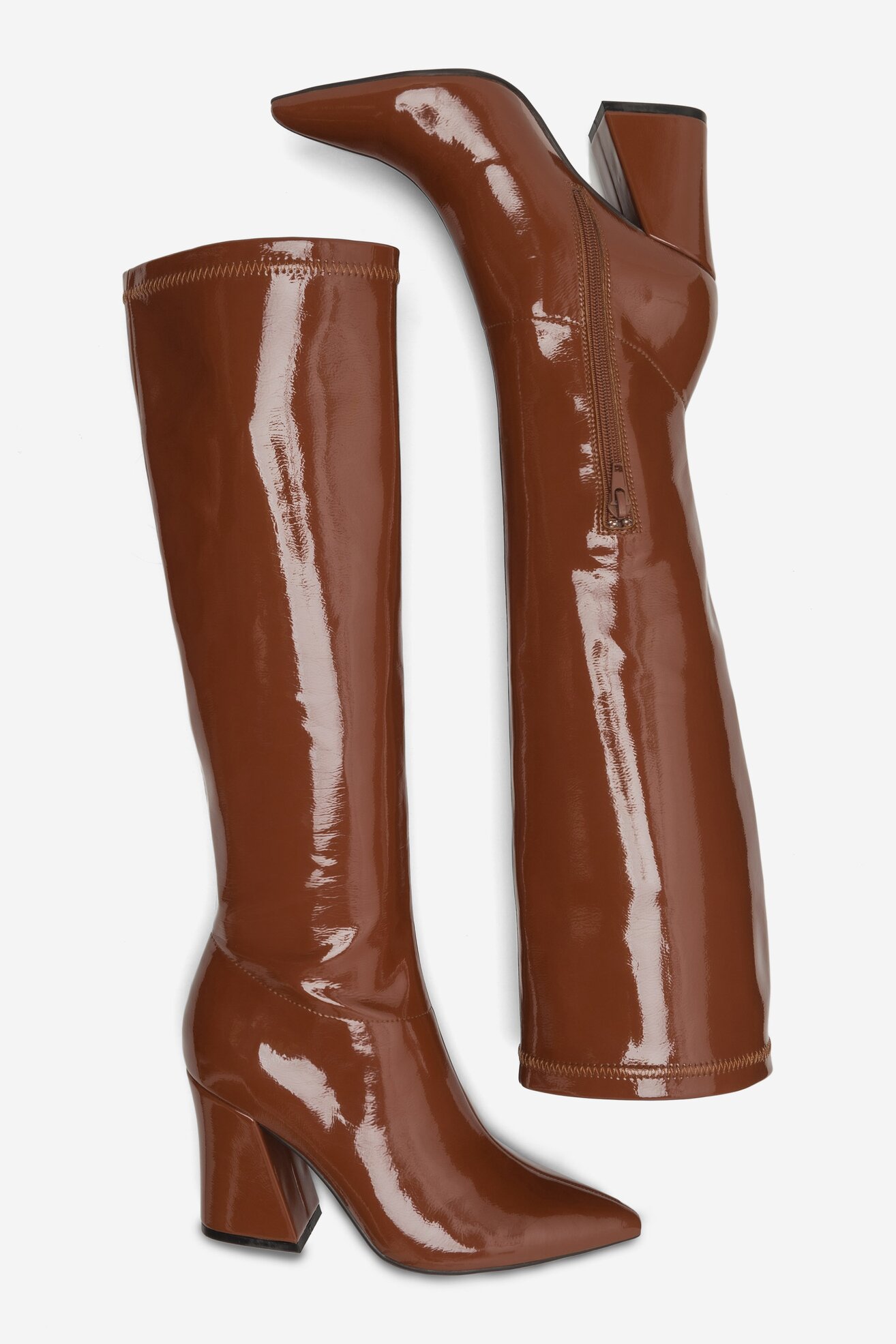 Csizma NINE WEST SHARLEEZ 13196H RÉZSZÍNŰ