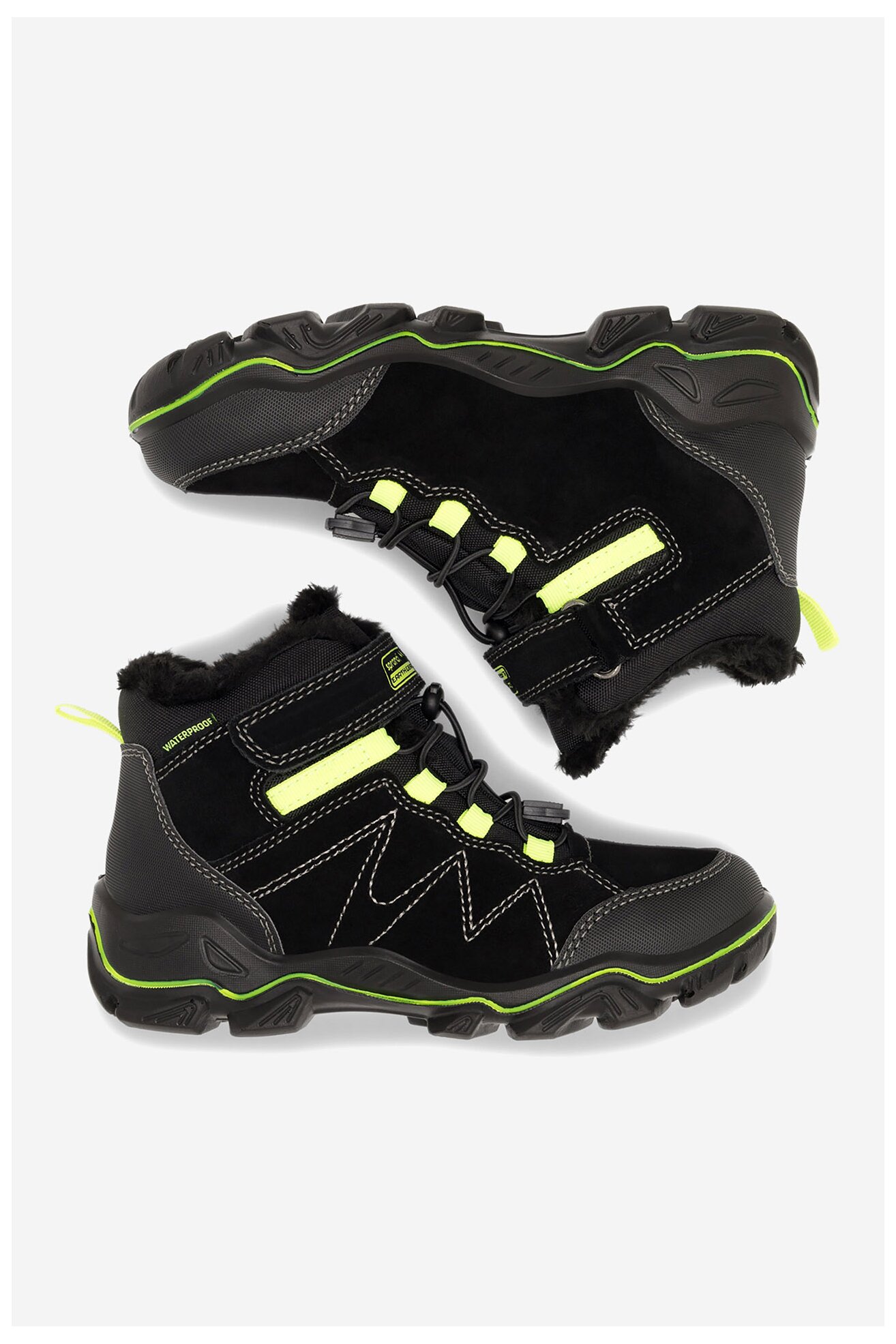 Trzewiki SPRANDI EARTH GEAR BP91-20027 Czarny