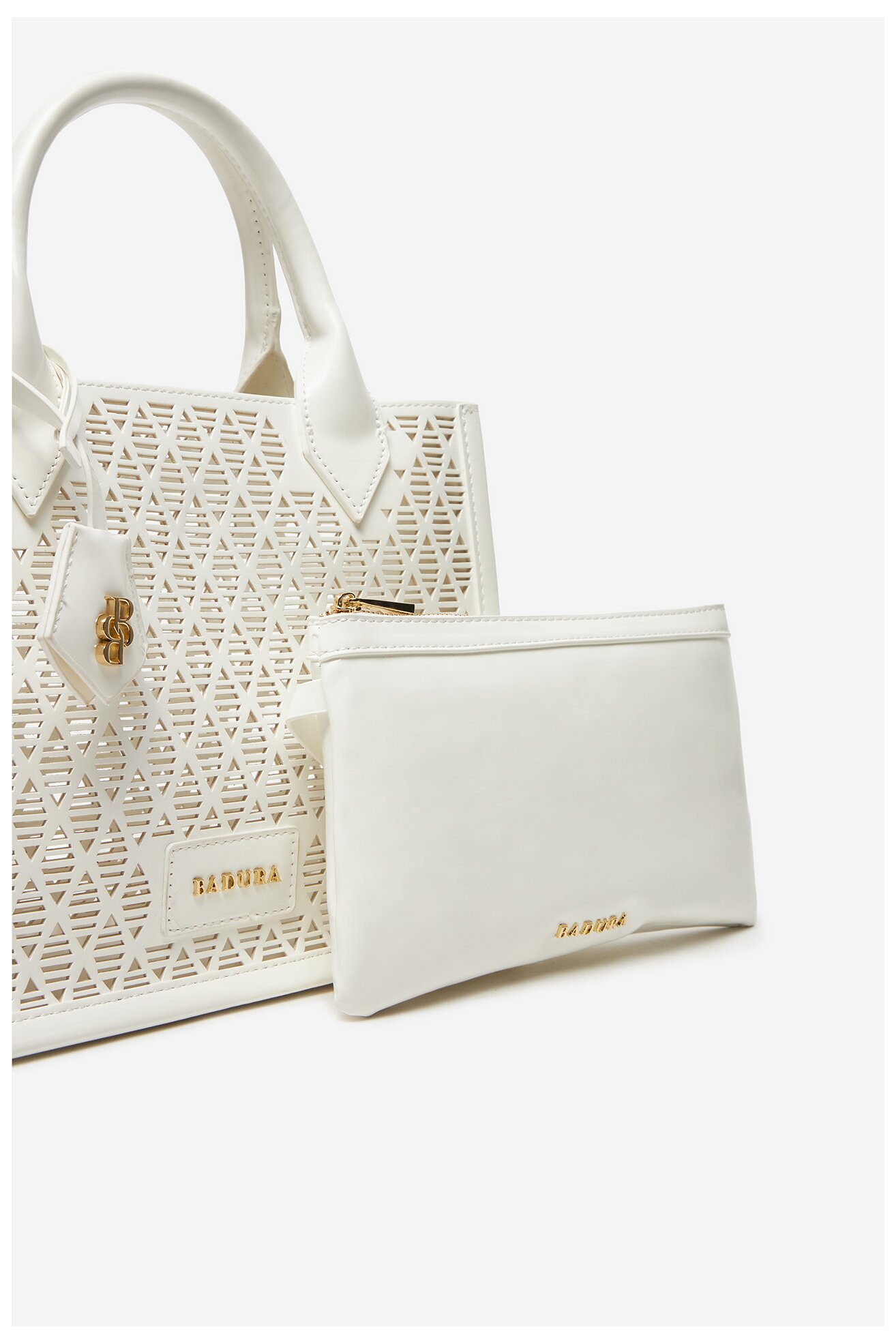 Kézitáska Badura WENN-03 FEHÉR