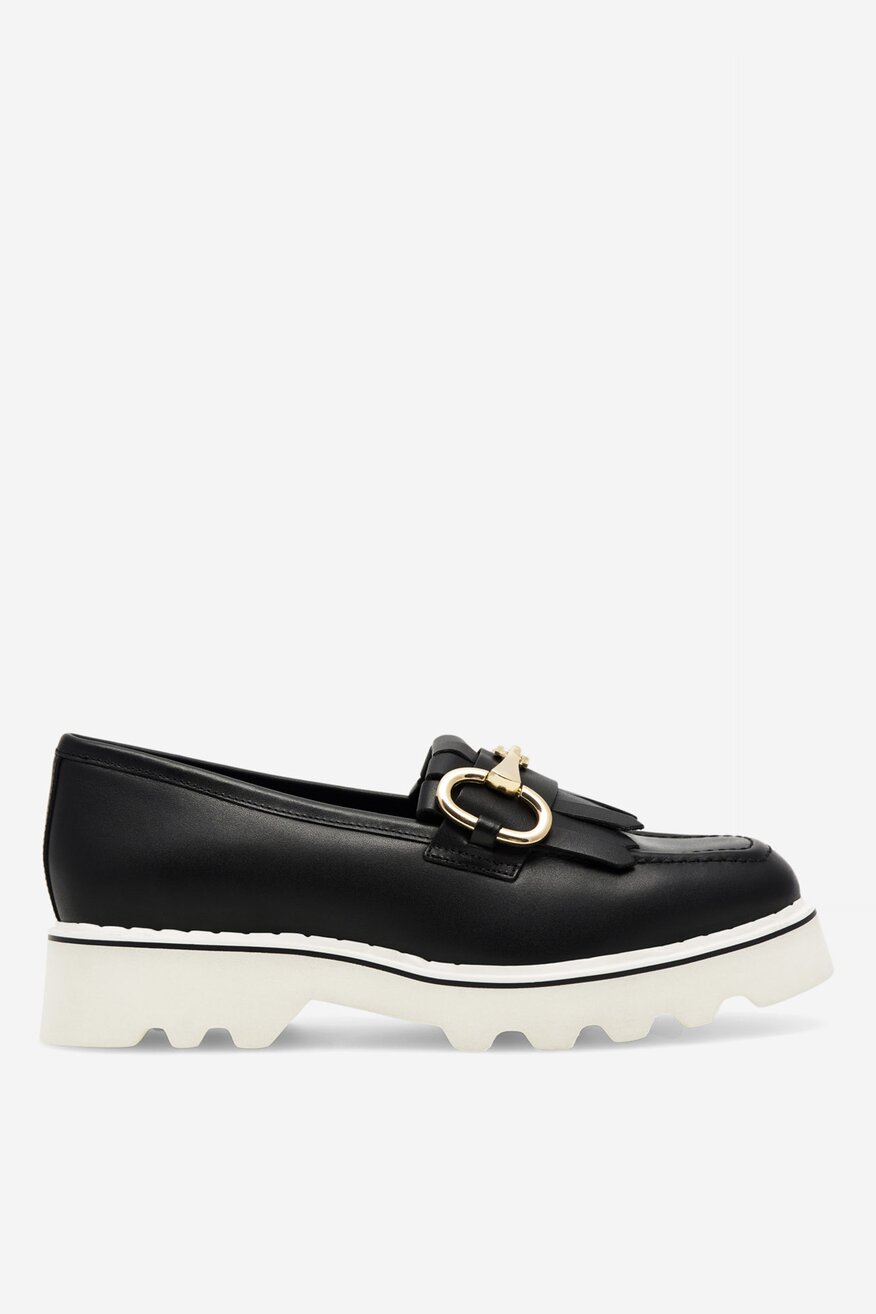 Badura - Loafersy skórzane - 5905588463467