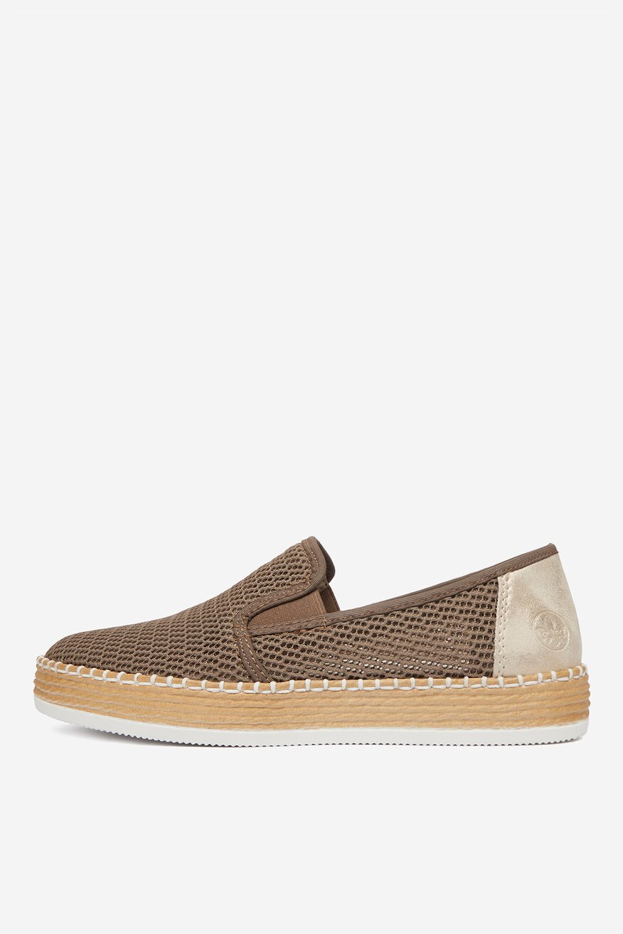 Rieker - Espadryle - 5906751837566