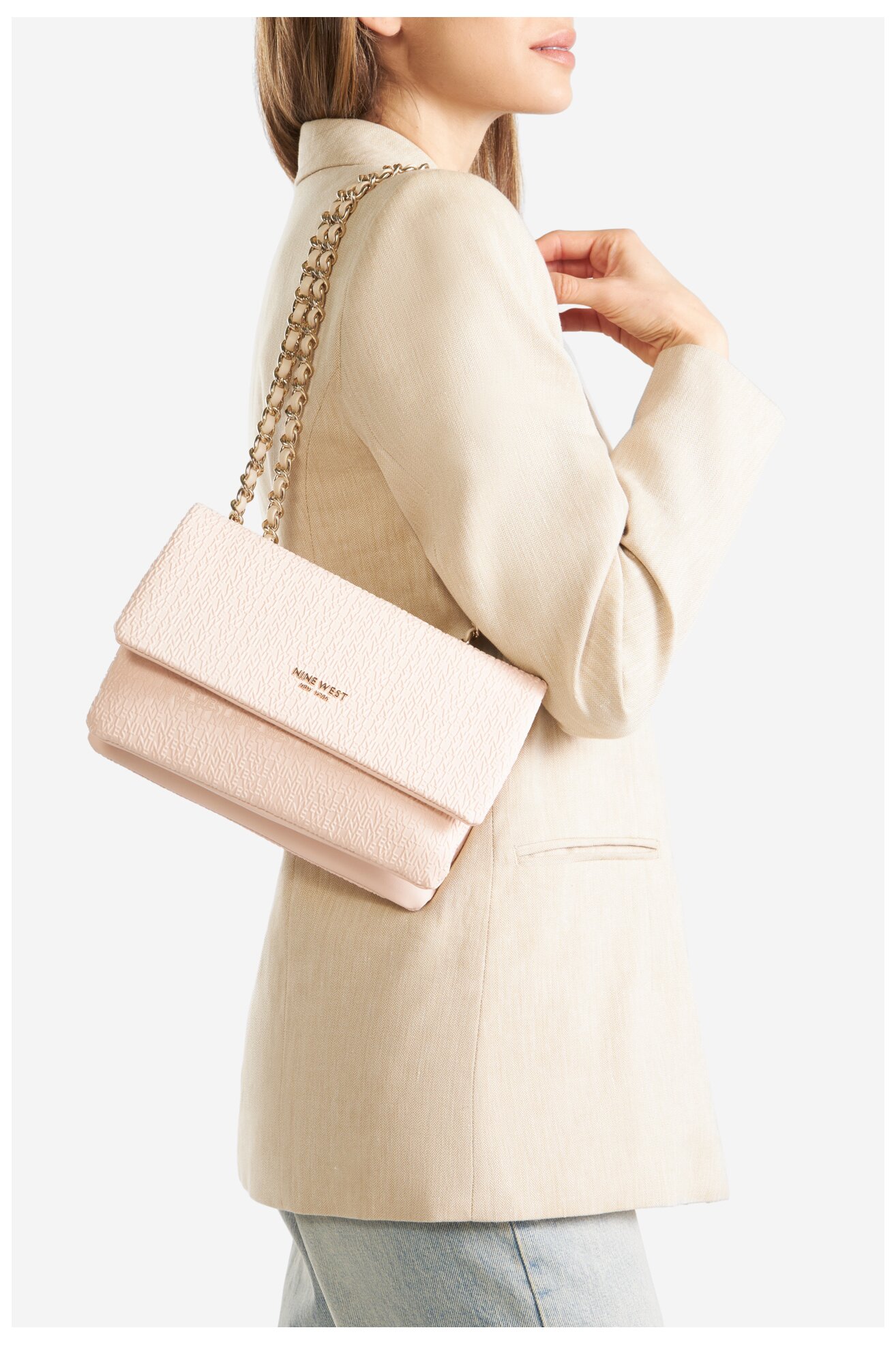 Kézitáska NINE WEST LDA6128C BÉZS