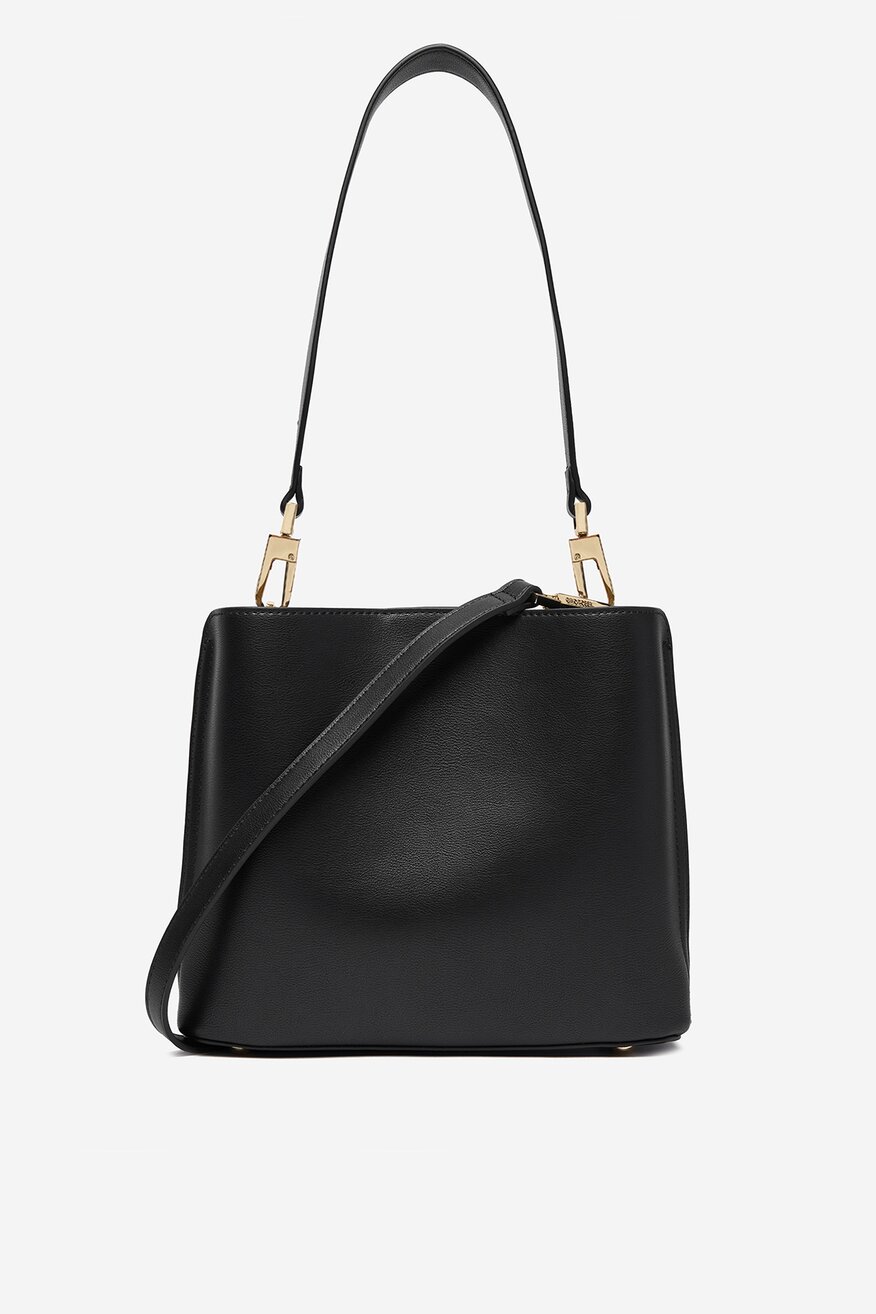 
                Дамска чанта Gino Rossi ЧЕРЕН - 5906751623466