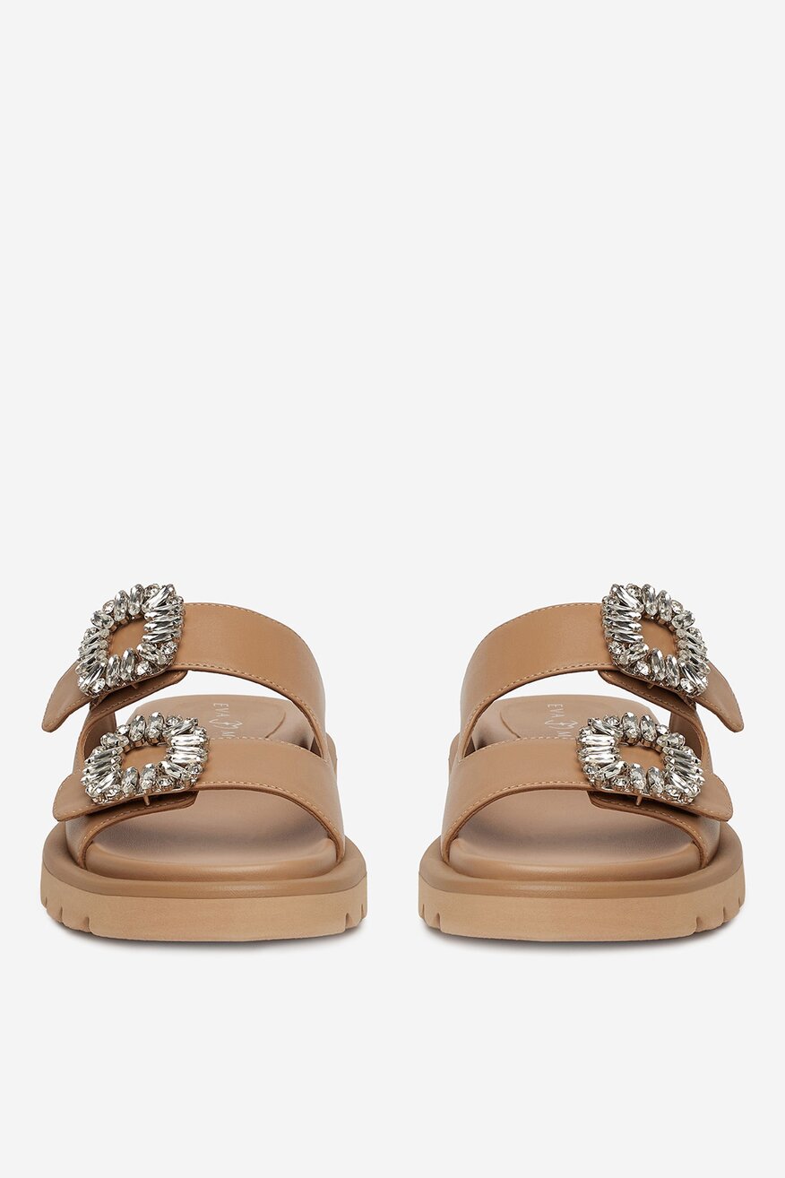 
                Шльопанець EVA MINGE БЕЖЕВИЙ - 5903698631882