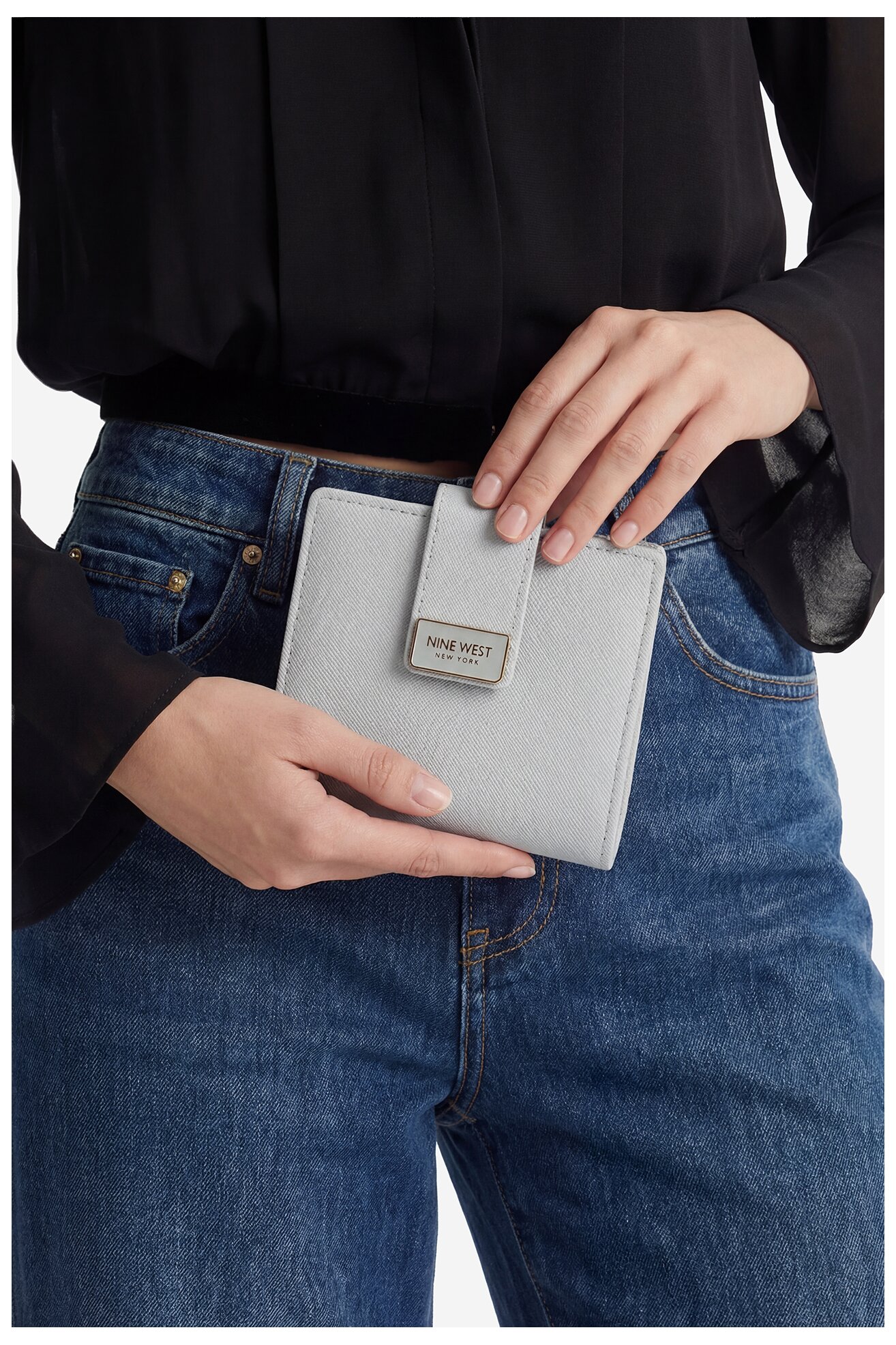 Ženski novčanik NINE WEST CEO-NW-W1-008-SS26 PLAVA