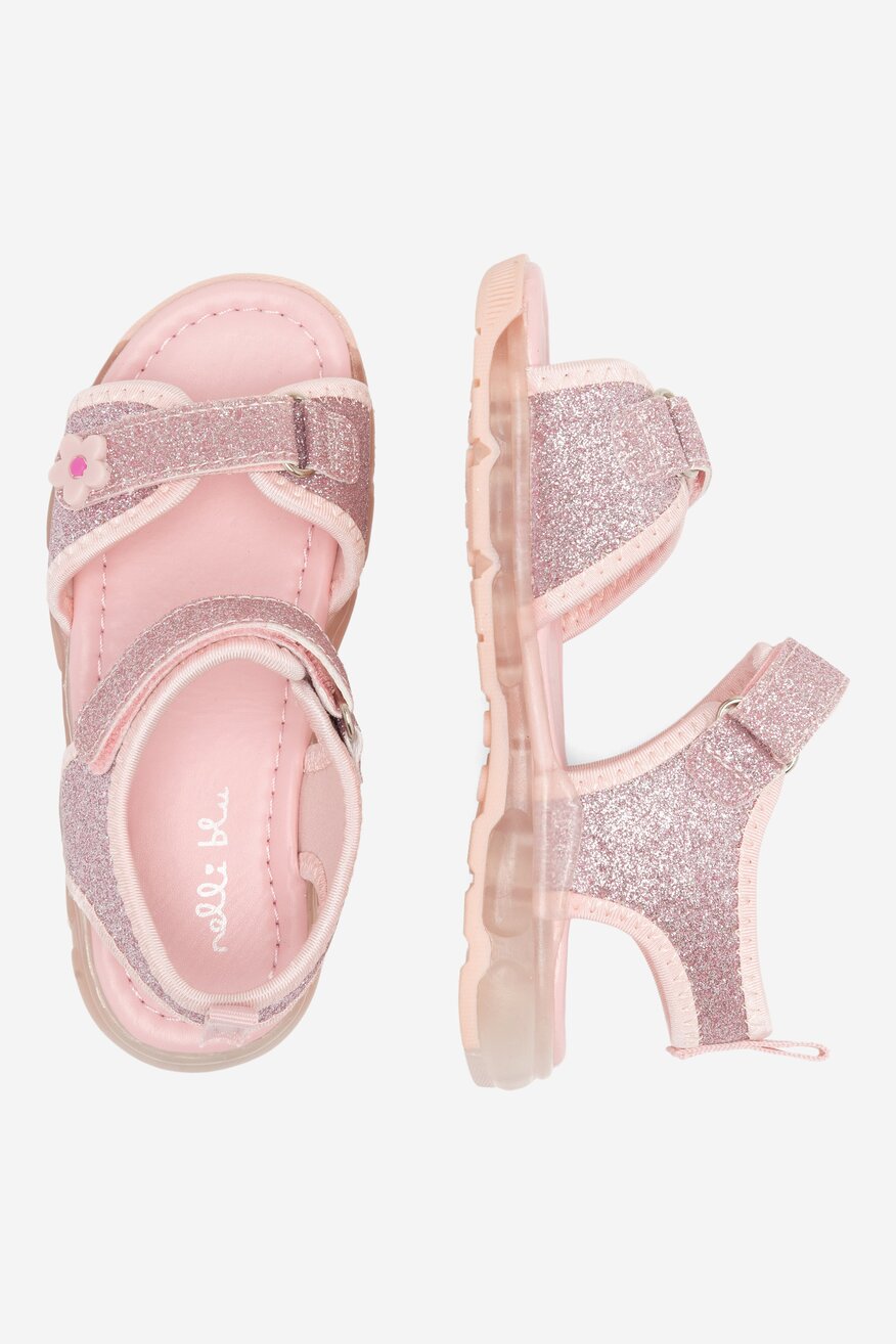 
                Nelli Blu - Sandały z migającymi diodami - 5904862722689