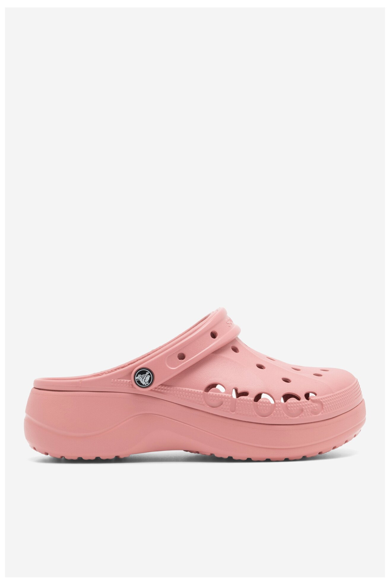 Klapki basenowe Crocs BAYA PLATFORM CLOG 208186-682 Różowy