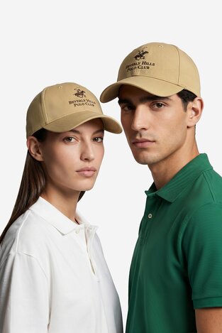 Бейсболка Beverly Hills Polo Club CWBEO-BHPC-U3-002-SS26 СВІТЛО-БЕЖЕВИЙ