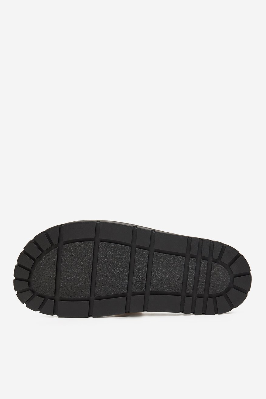 Mexx - Klapki skórzane - 5906751065242