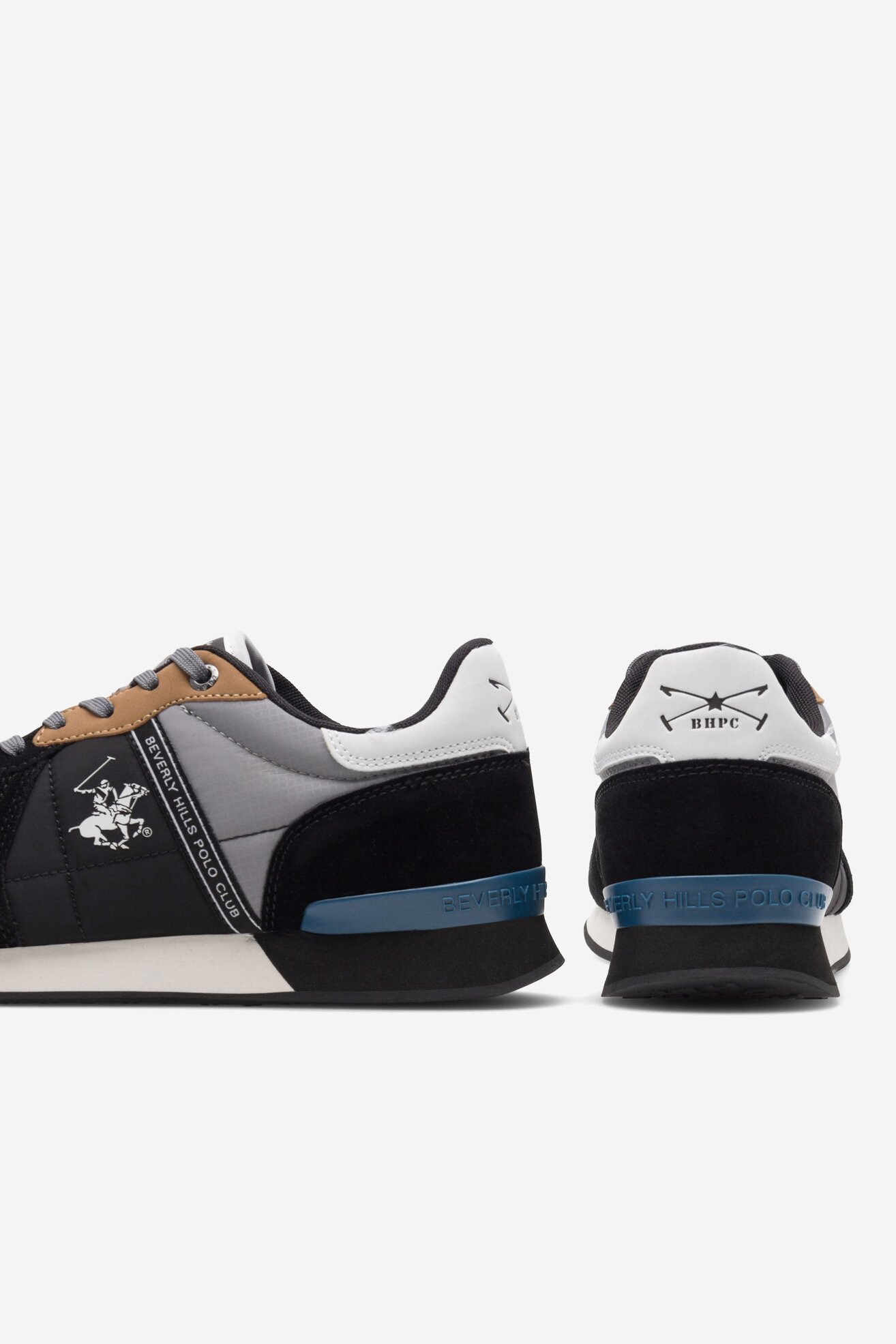 Sneakerși Beverly Hills Polo Club PEPE-01 NEGRU