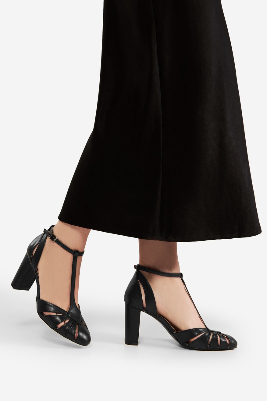 
                Pantofi cu toc Jenny NEGRU - 5903698603384