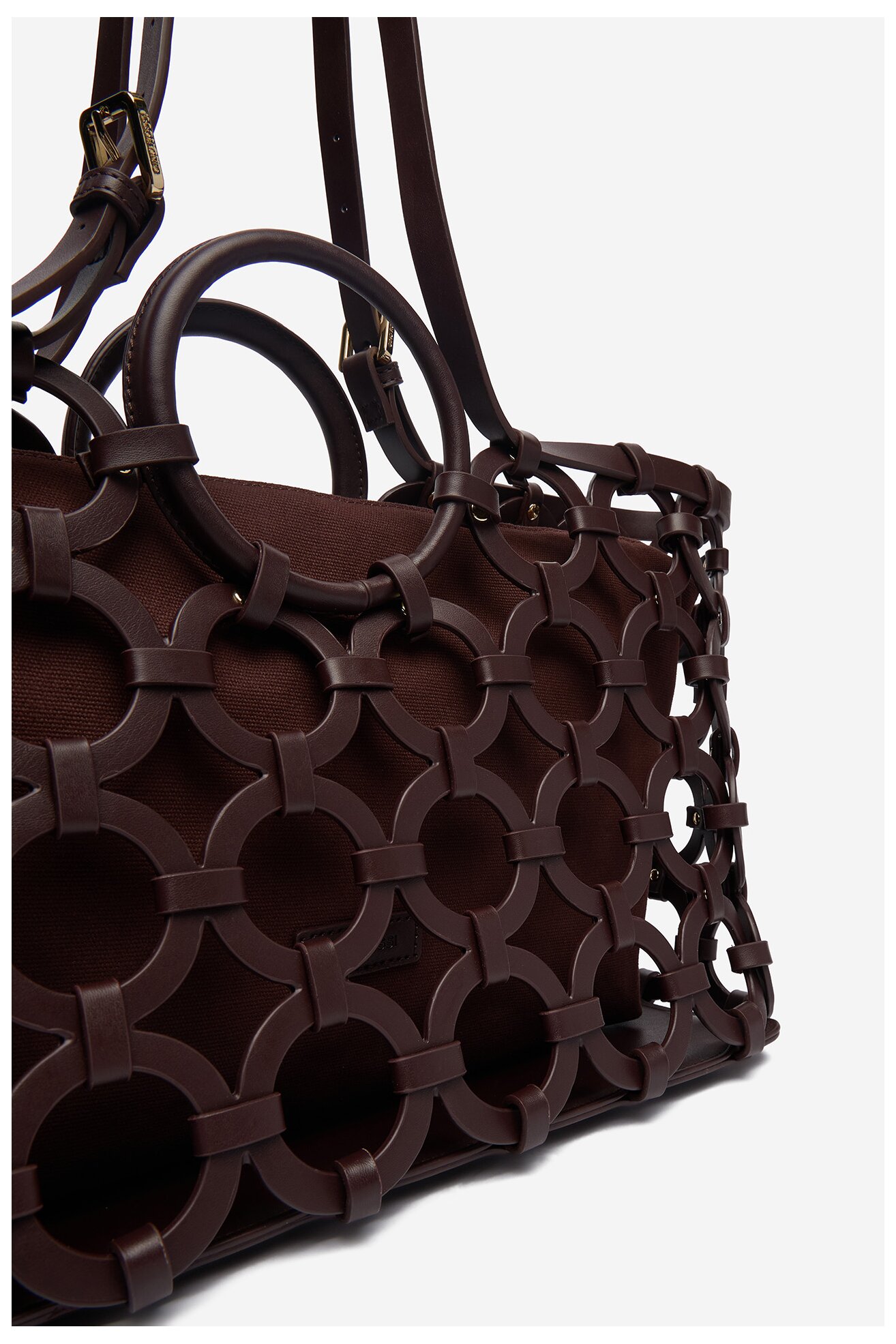 Сумка З Ремінцем Gino Rossi EO-LDA3407B КОРИЧНЕВИЙ