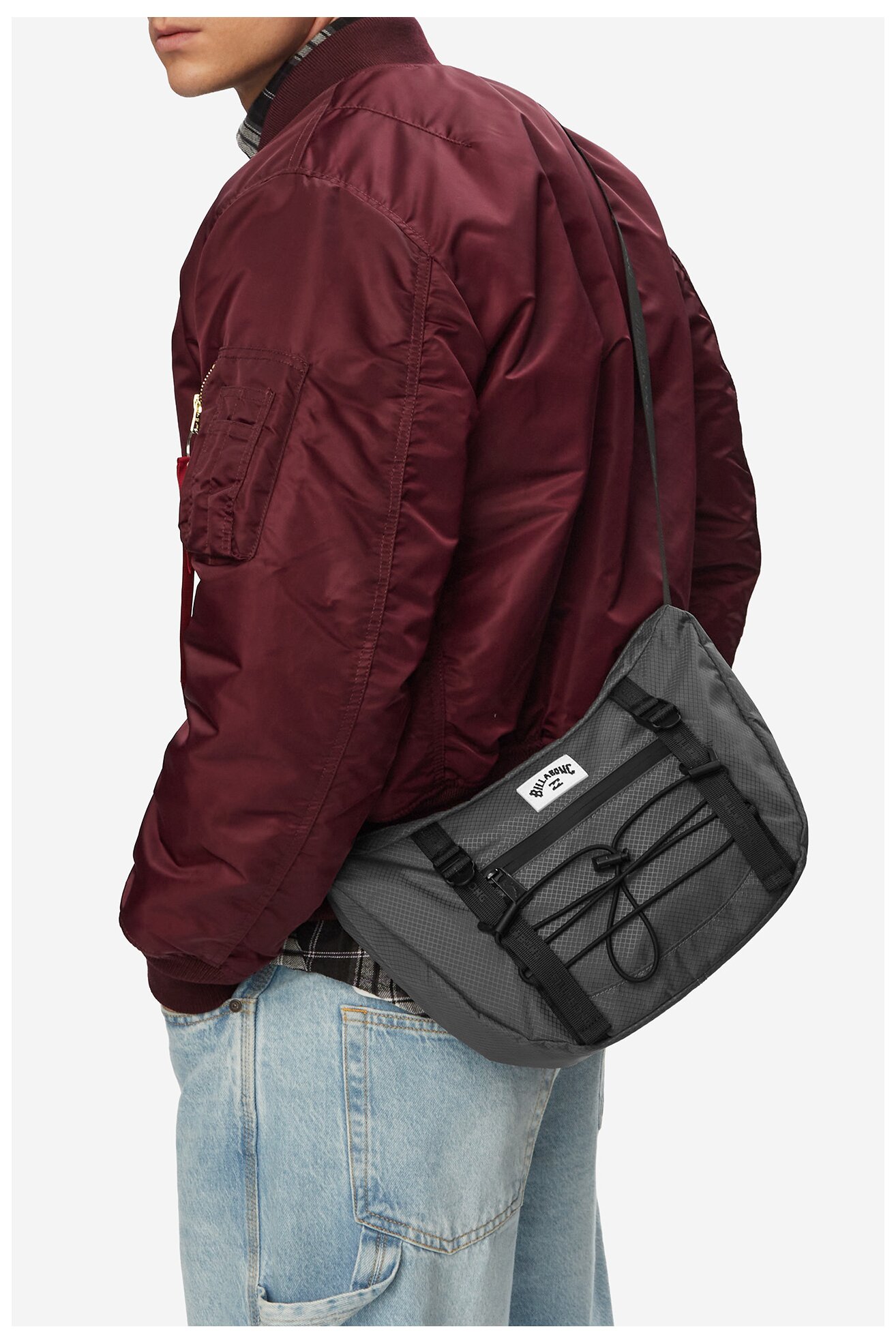 Сумка З Ремінцем BILLABONG WBEOHP-BLB-M-004-10 СІРИЙ