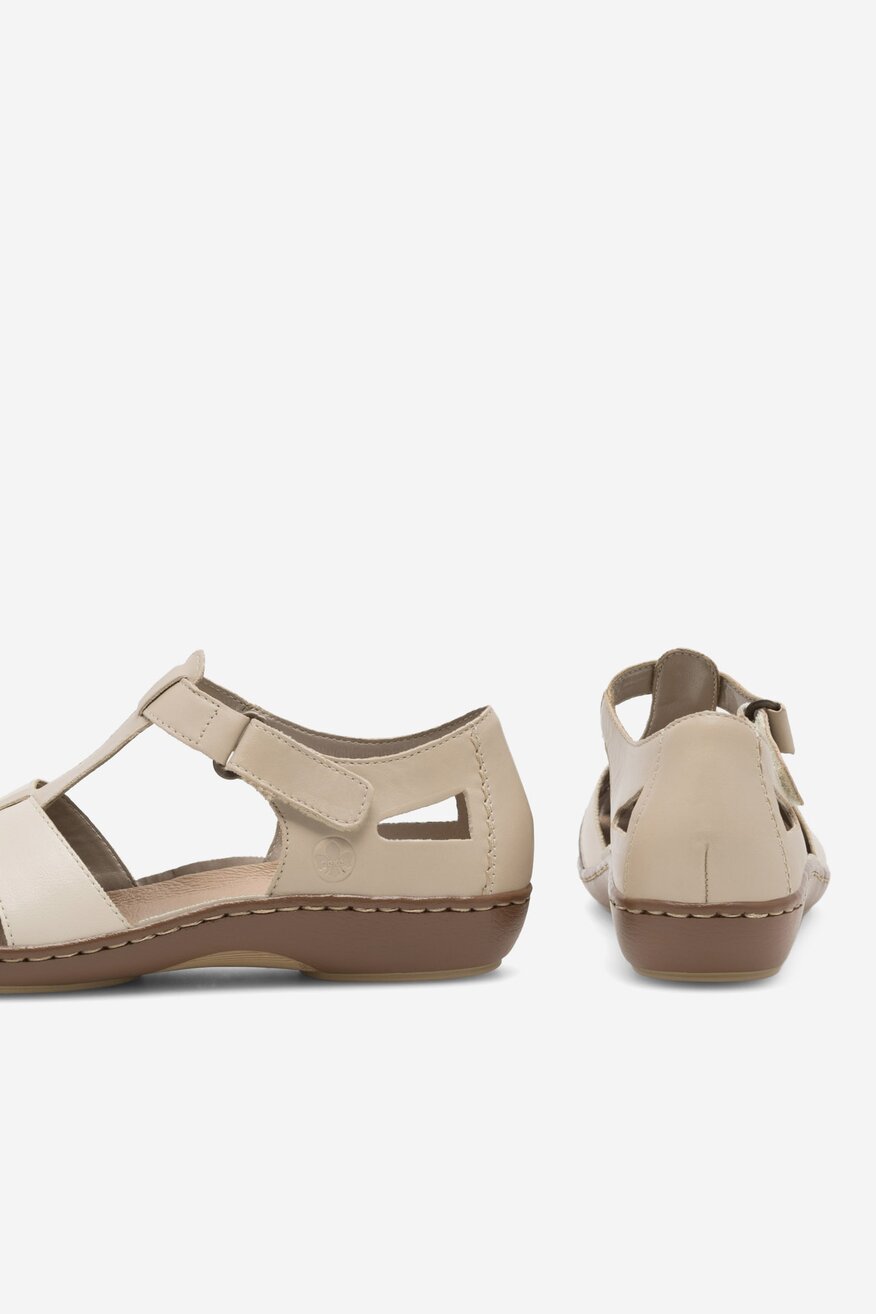 
                Rieker - Sandały skórzane - 5905588310778