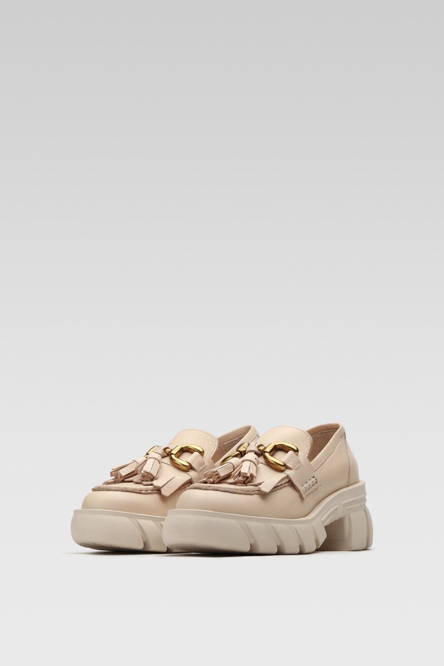 
                Badura - Loafersy skórzane - 5904862850481