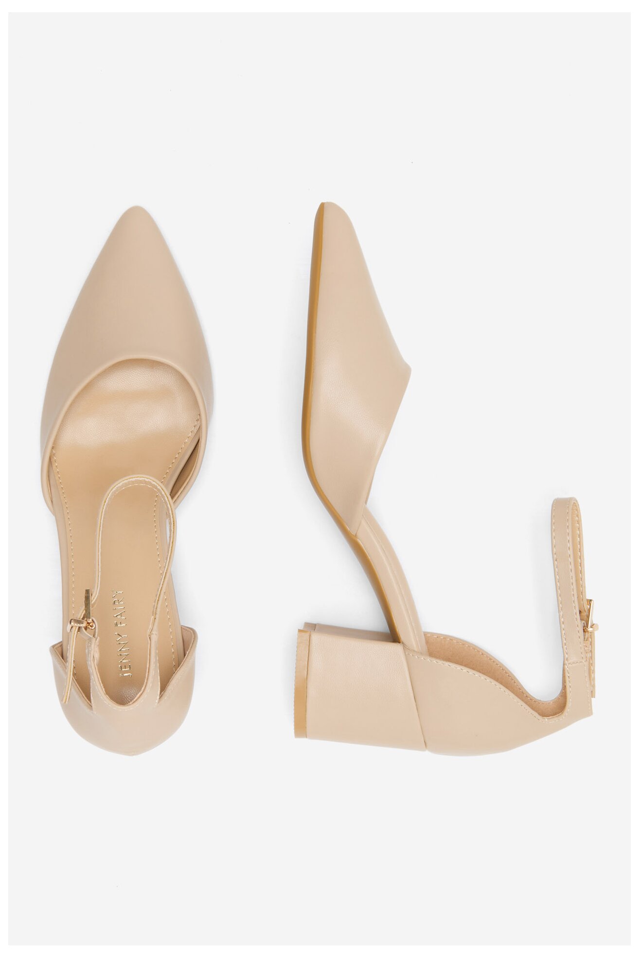 Елегантни обувки Jenny ANGEL WS210702-10 БЕЖОВ