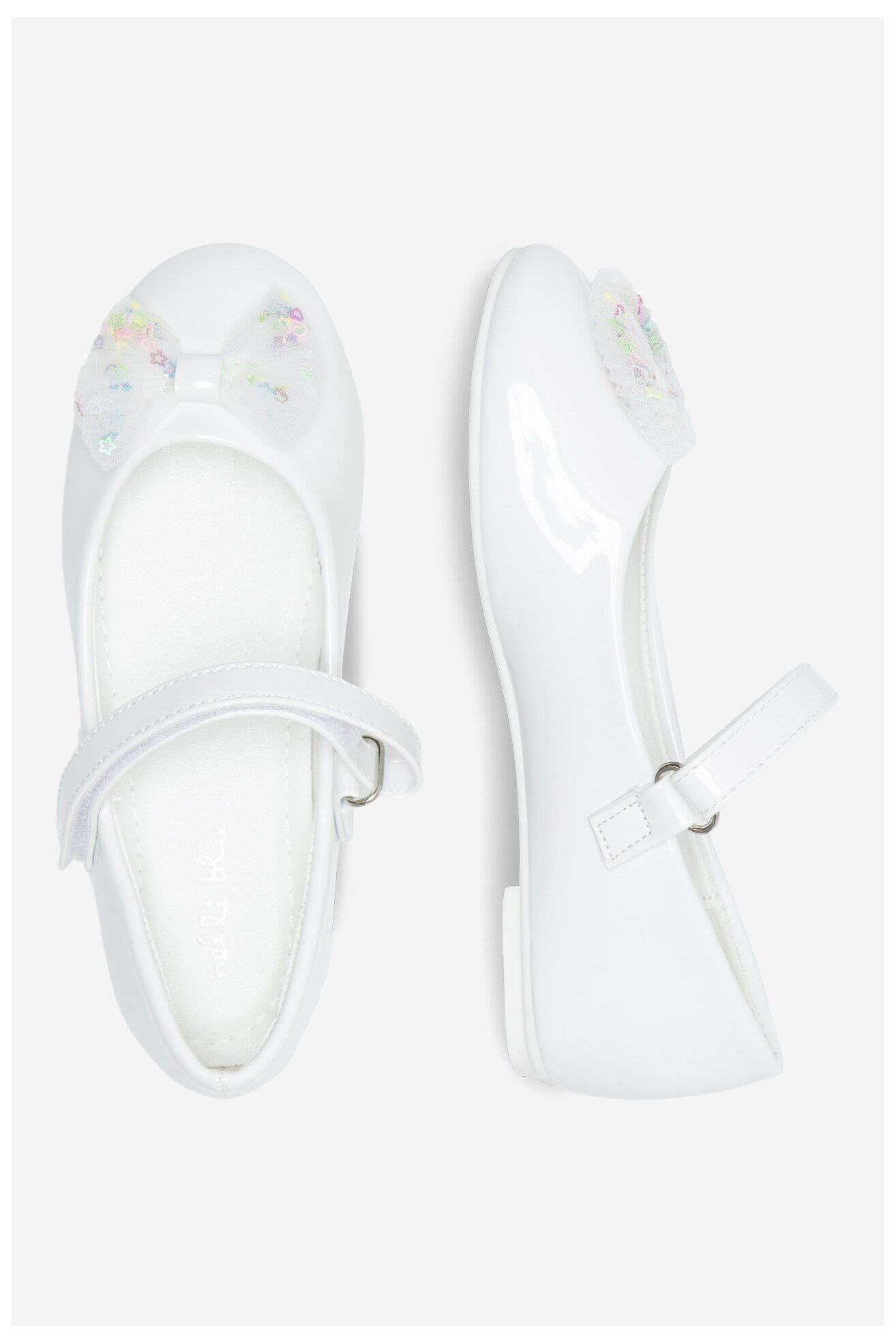 Baleriny Nelli Blu CM200109-15 Biały