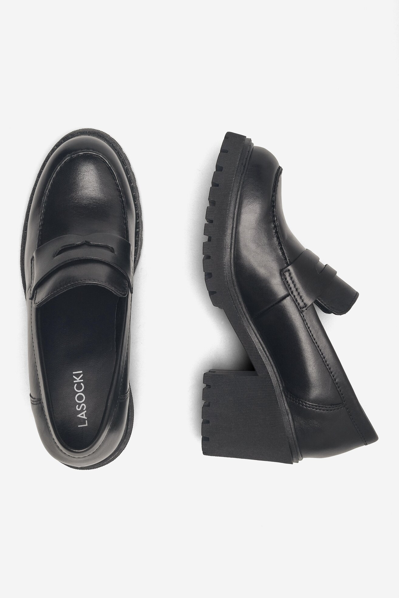 Mokaszin Lasocki WB-MILVA-SS23-13 FEKETE