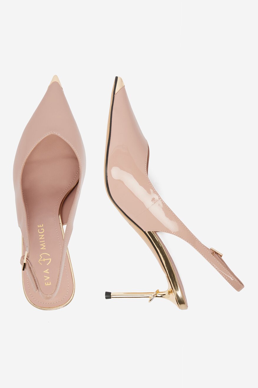 
                EVA MINGE - Szpilki skórzane - 5906751804490