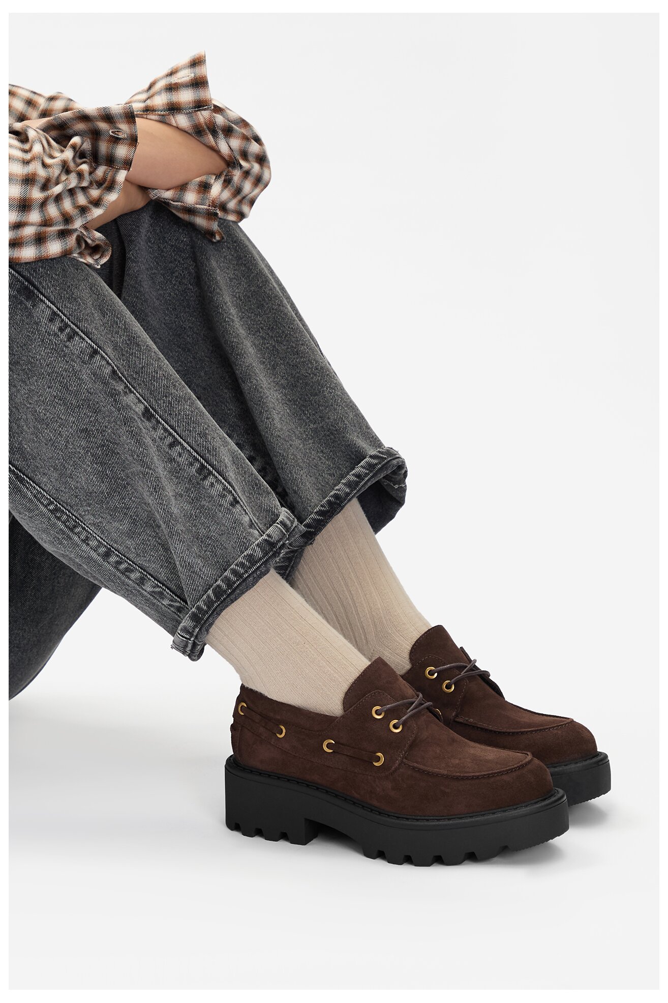 Mokasyn Badura EO-AZALEA-8126-25 Brązowy ciemny