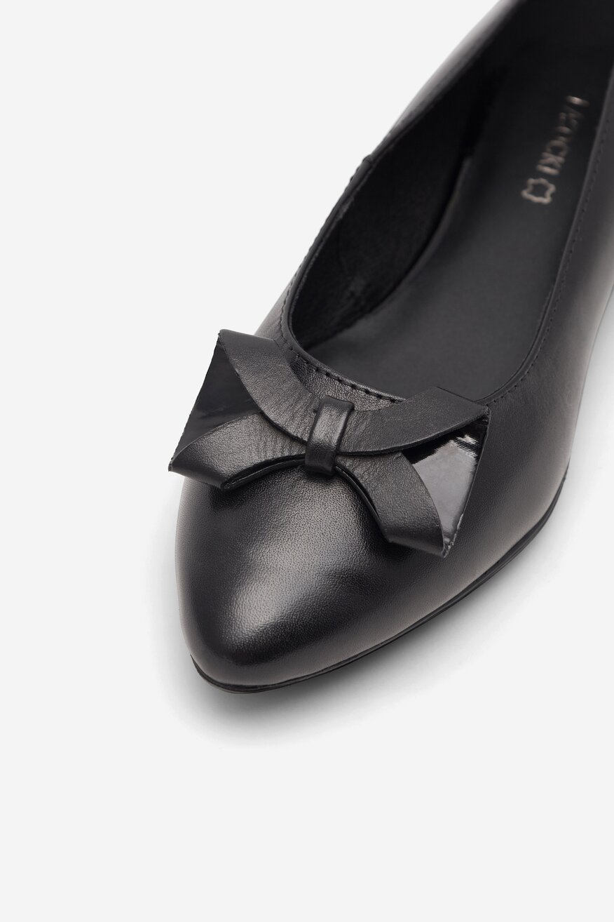 Lasocki - Baleriny skórzane - 5905588021810