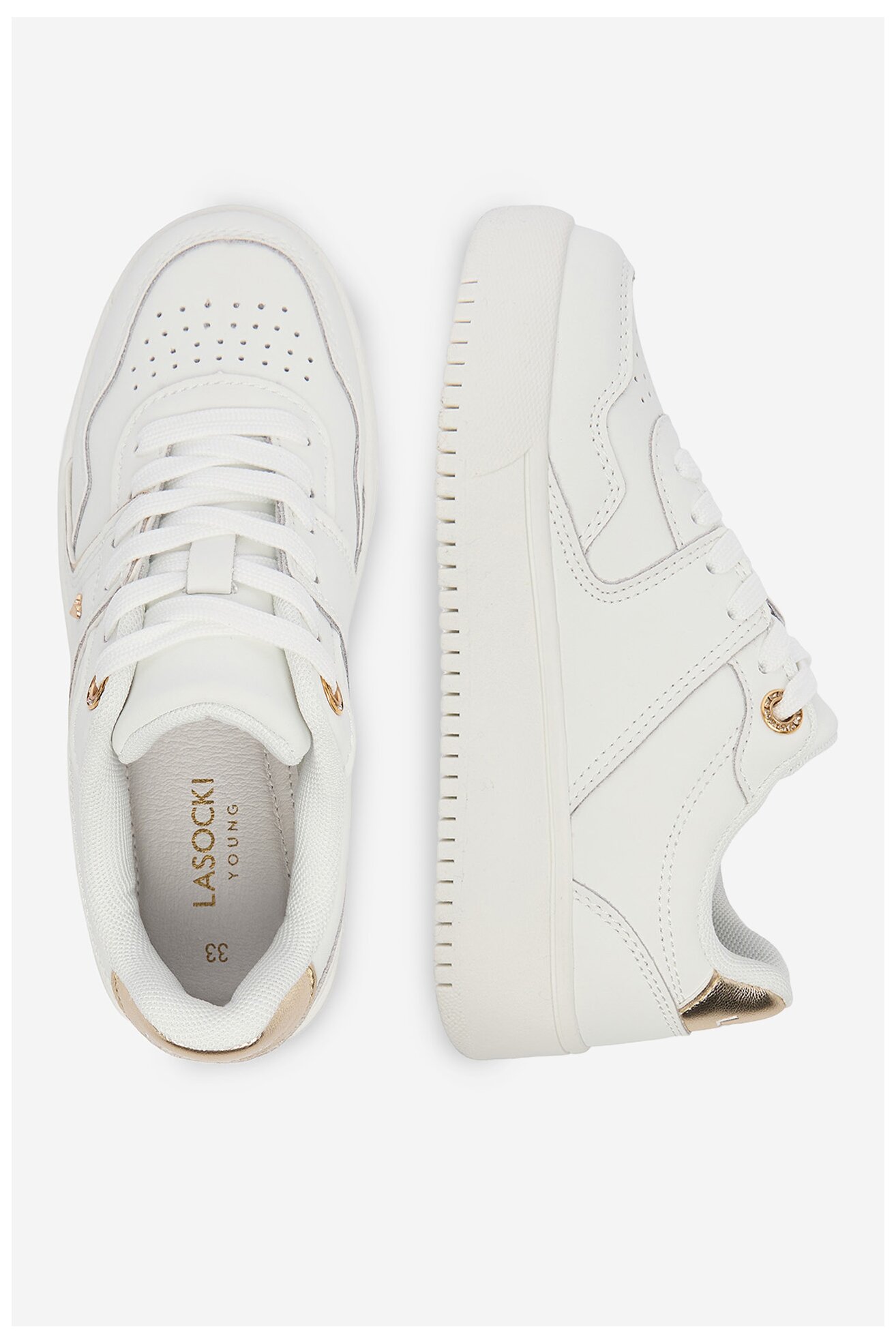 Кросівки Lasocki Young CEO-GLAM 3310607A БІЛИЙ