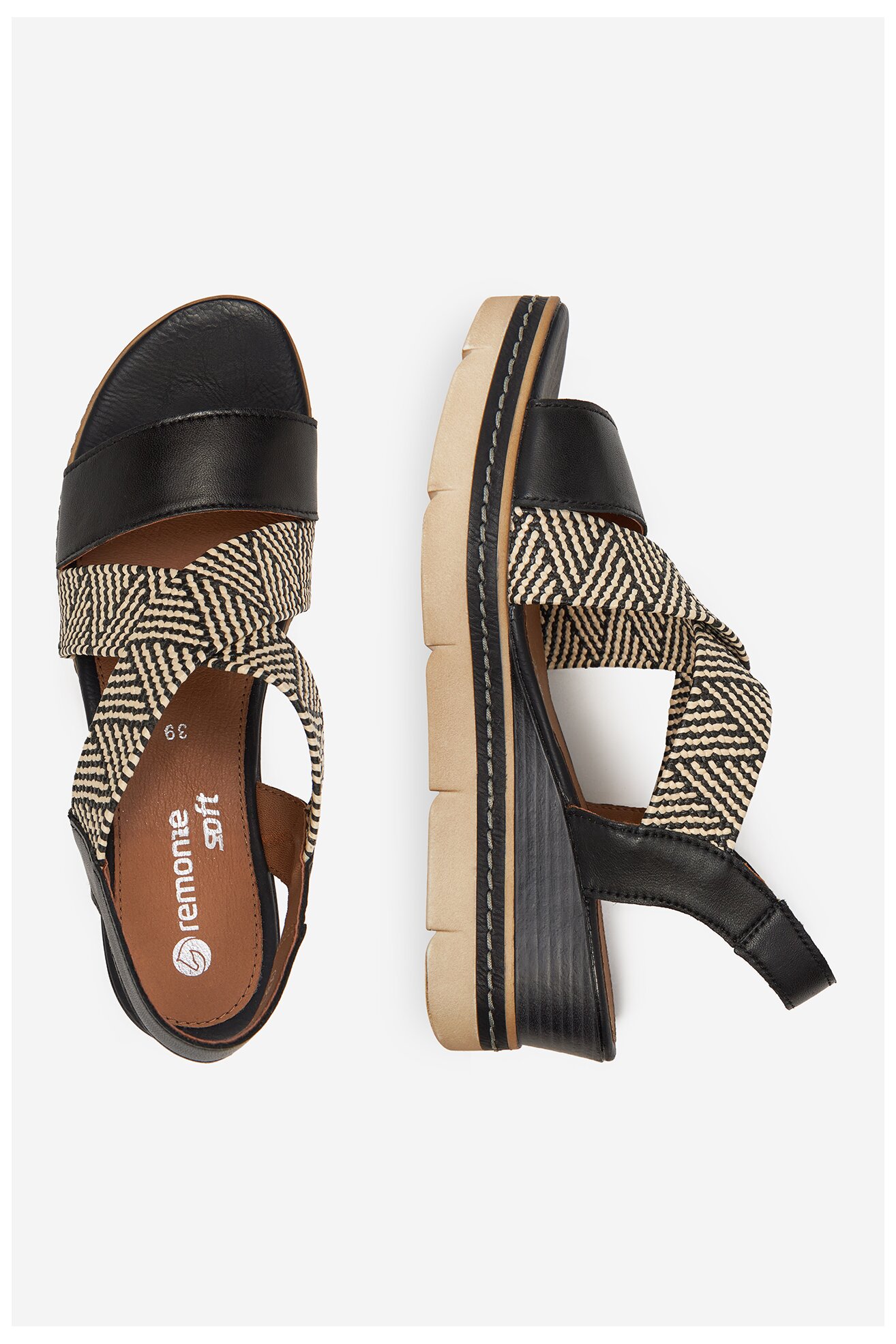 Sandale Remonte D2L54-03 NEGRU