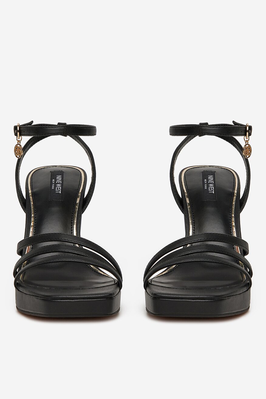 Sandály NINE WEST ČERNÁ - 5906751132678