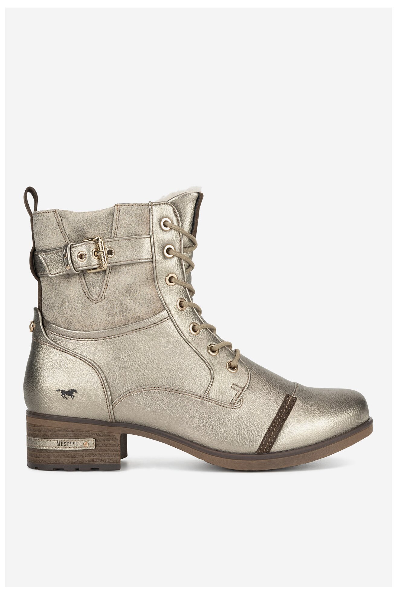 Боти Mustang 1229-606 ЗЛАТИСТ