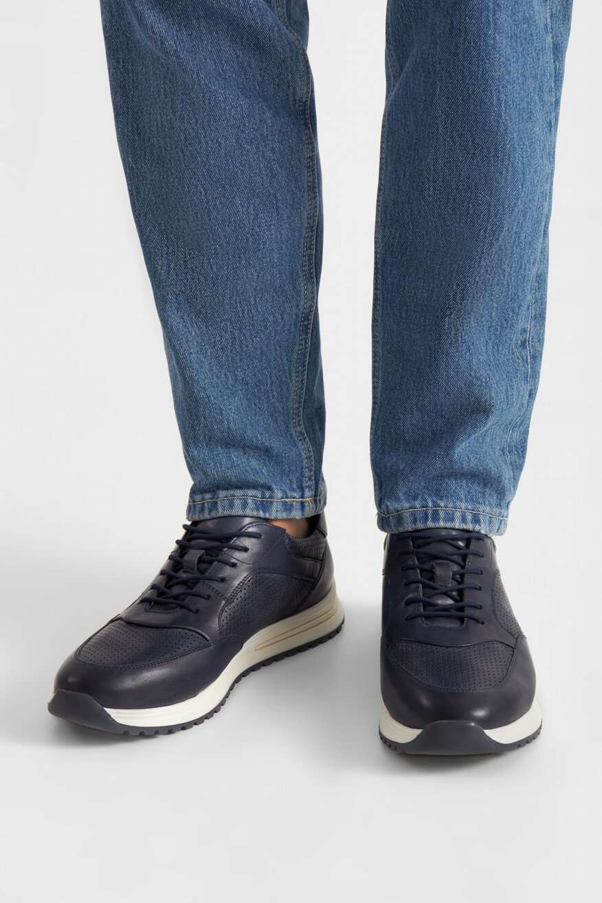 Lasocki - Sneakersy skórzane - 5905588449515