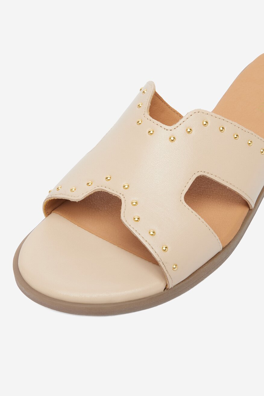 Lasocki - Klapki skórzane - 5906751851098